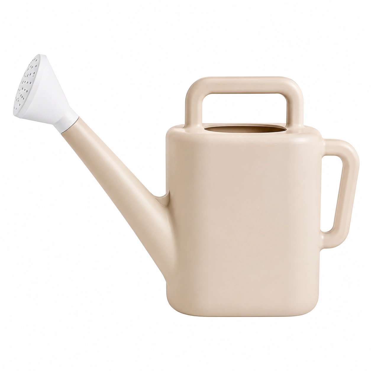 Arrosoir ergonomique beige 1,5L-FURNIAMIRAE