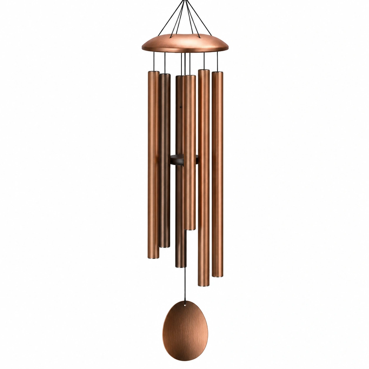 Carillon éolien en cuivre pour jardin et intérieur-FURNIAMIRAE