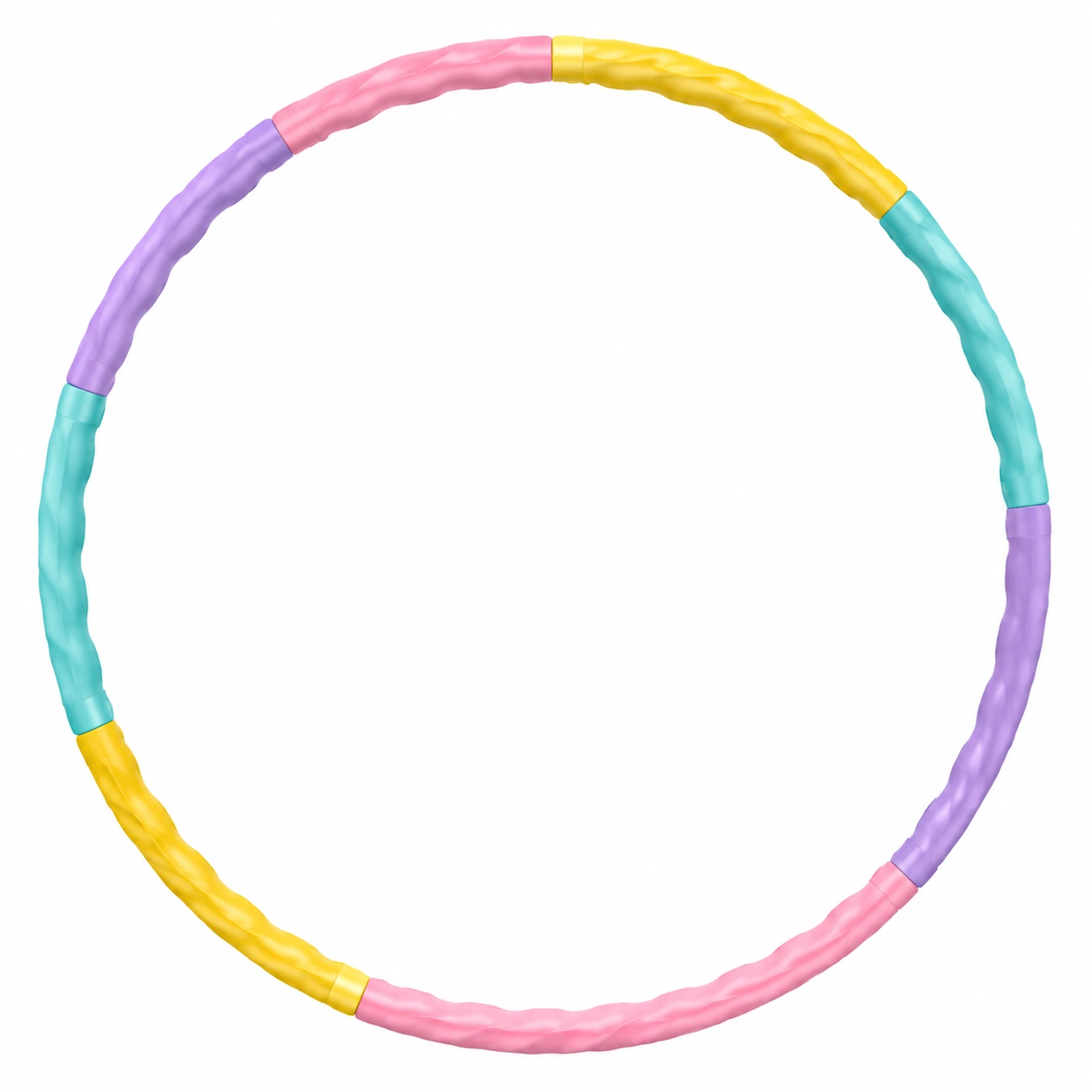 Cerceau de Fitness Ondulé Pastel 95 cm-FURNIAMIRAE