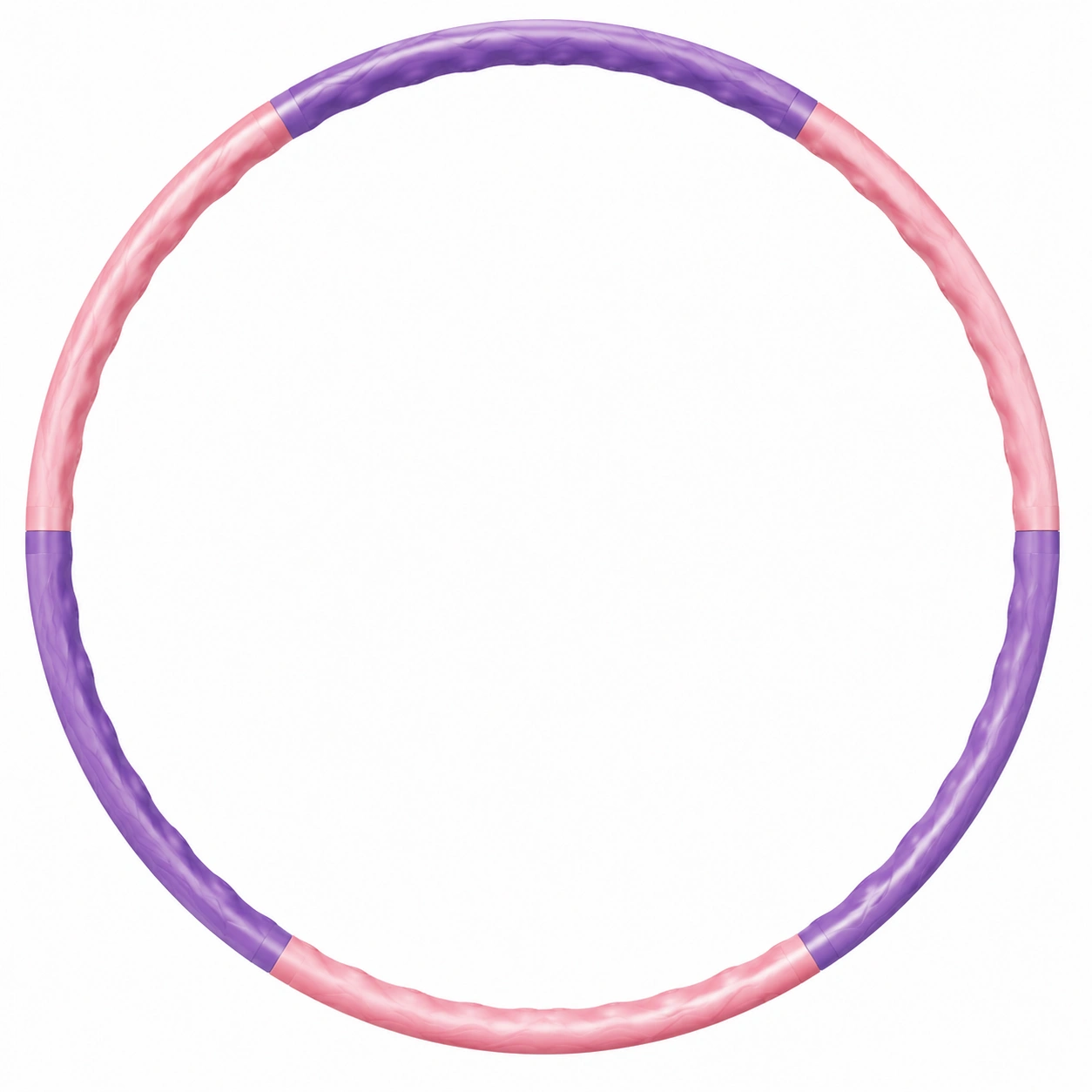 Cercle de Fitness Démontable 90cm Violet et Rose-FURNIAMIRAE
