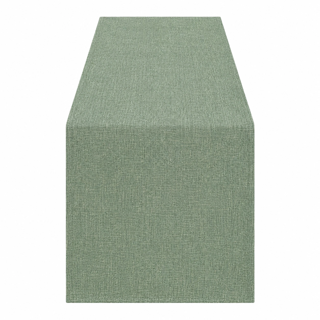 Chemin de table rectangulaire en vert 180x35-FURNIAMIRAE