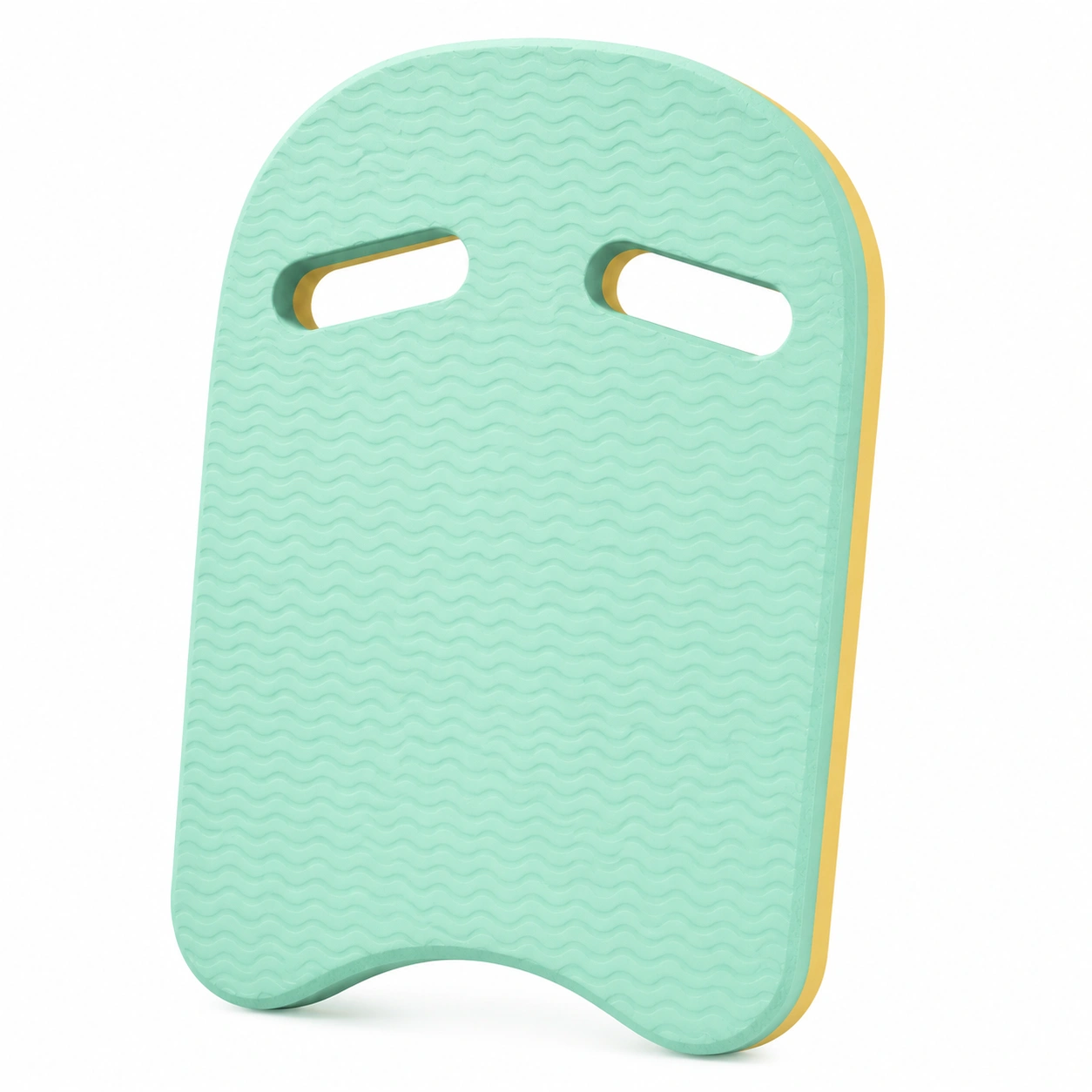 Planche de natation antidérapante haute flottabilité vert clair/jaune-HOMEELARO