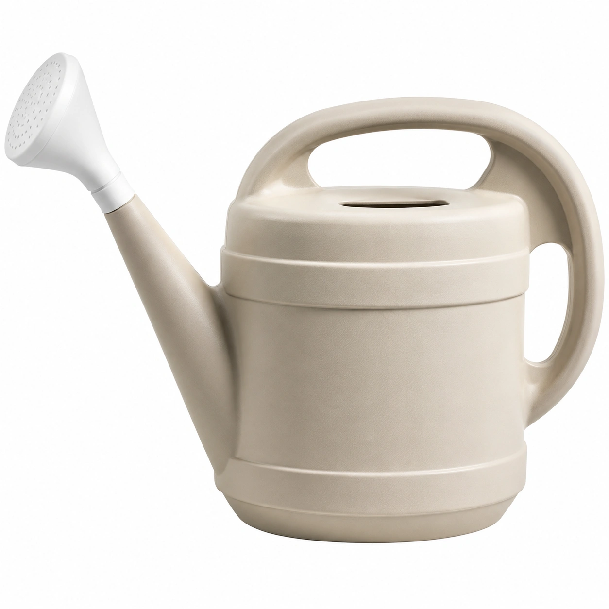 Arrosoir beige 5L avec bec multifonction-HOMEELARO