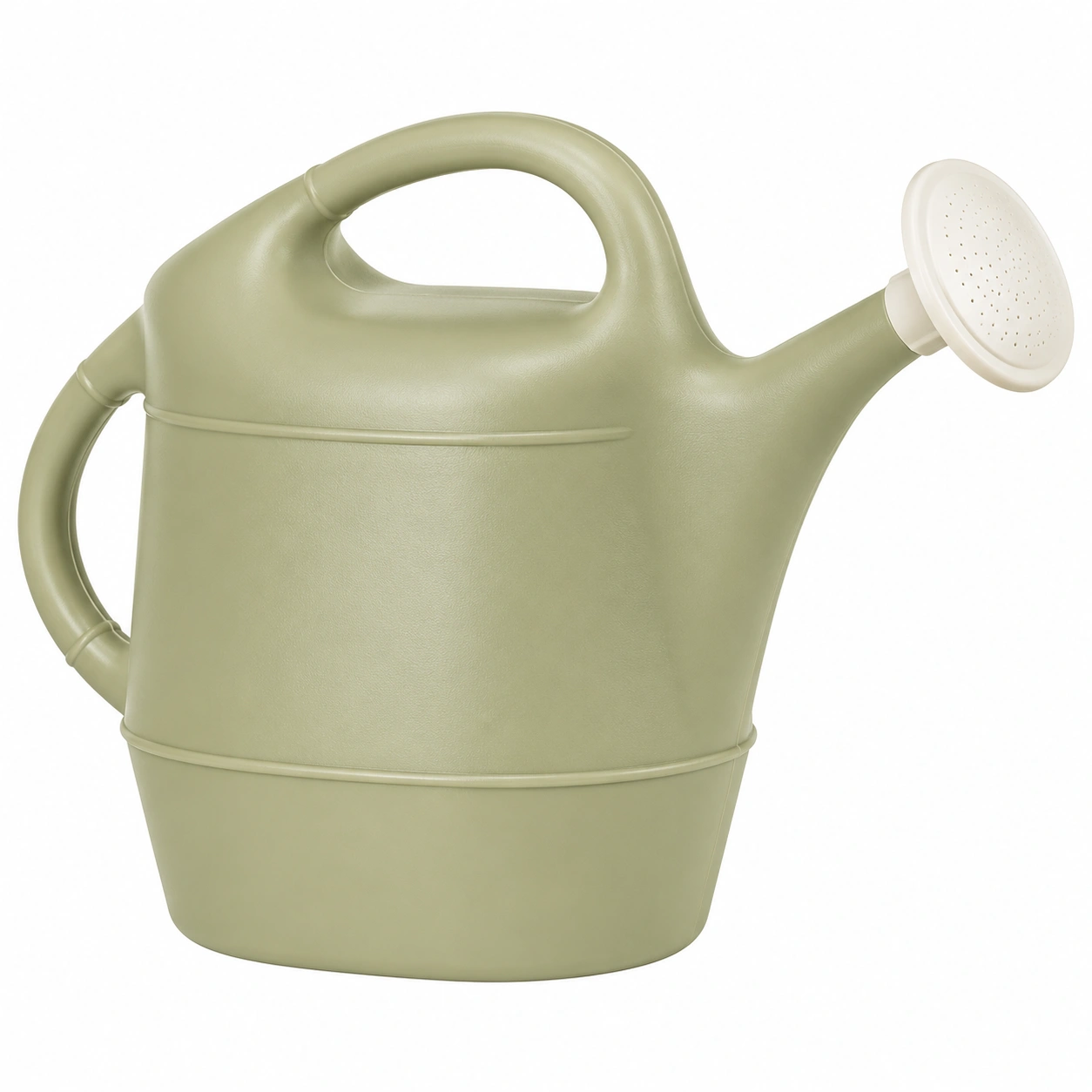 Arrosoir 10L Vert Olive avec Pommeau à Jet-HOMEELARO