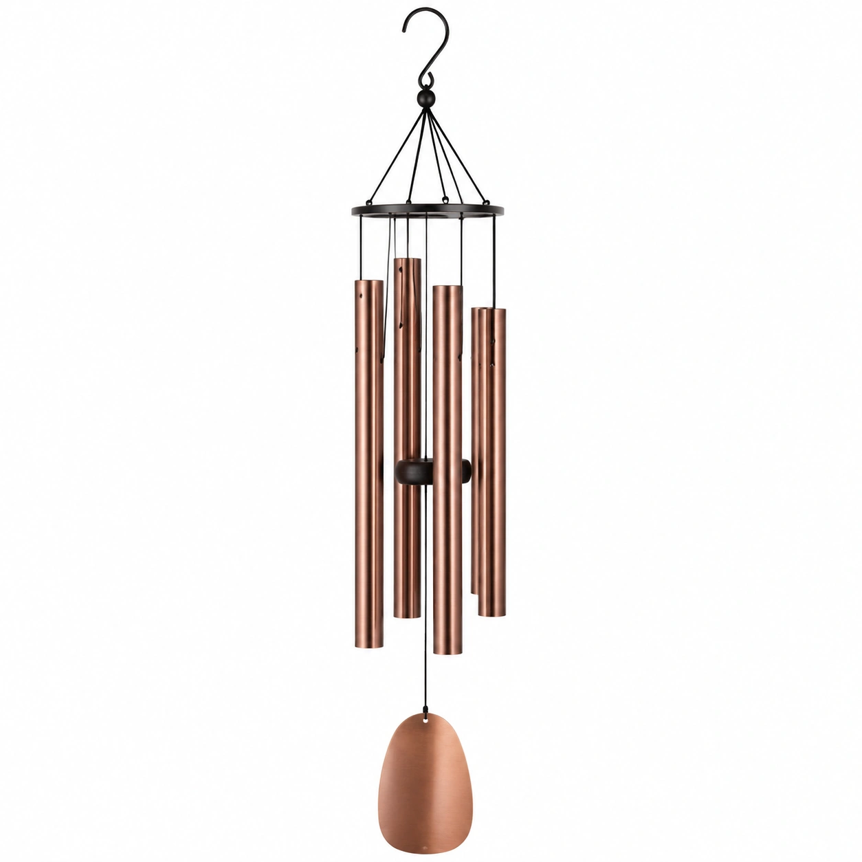 Carillon éolien en cuivre pour jardin 100 cm-HOMEELARO