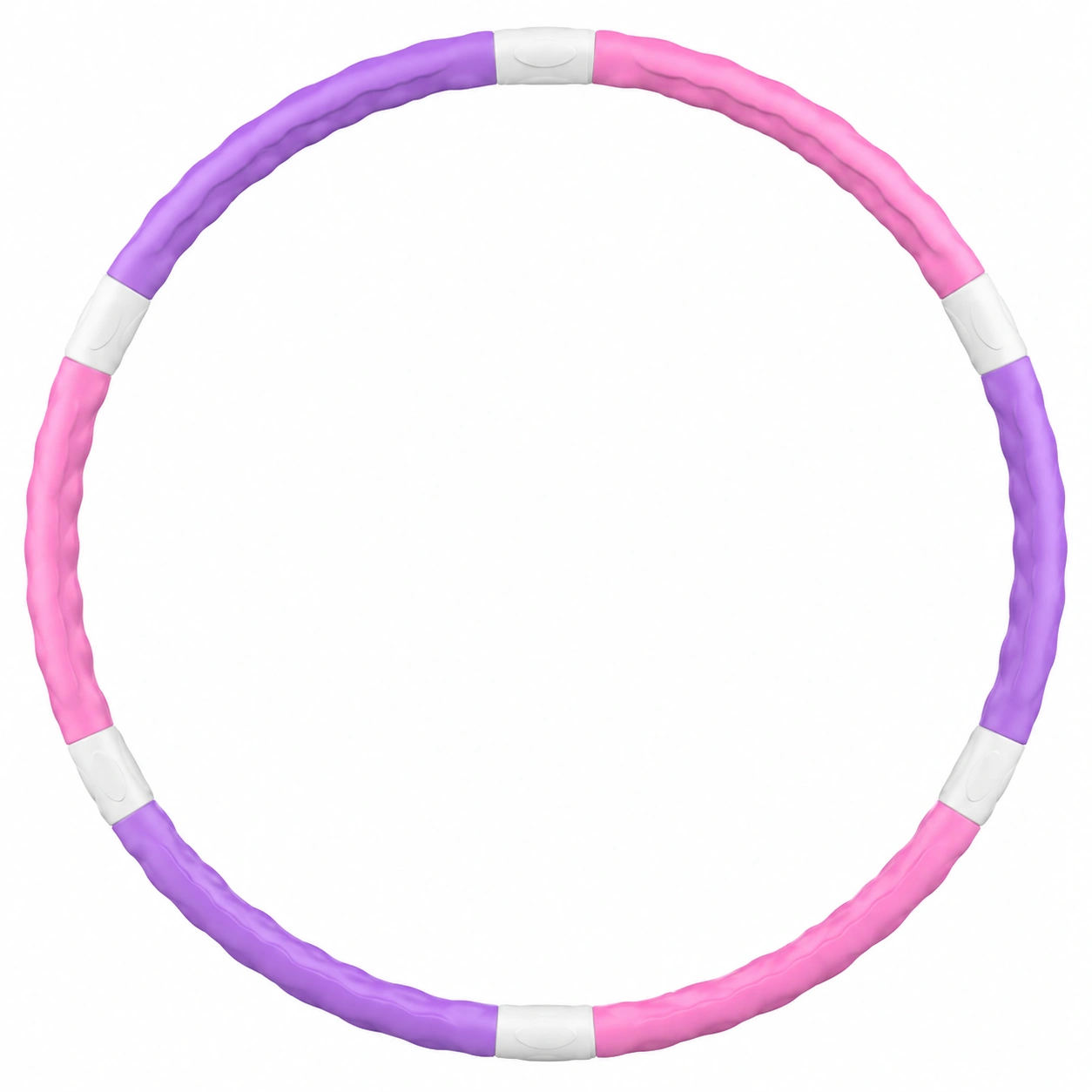 Cerceau de Fitness Amovible 95cm Rose/Violet-HOMEELARO