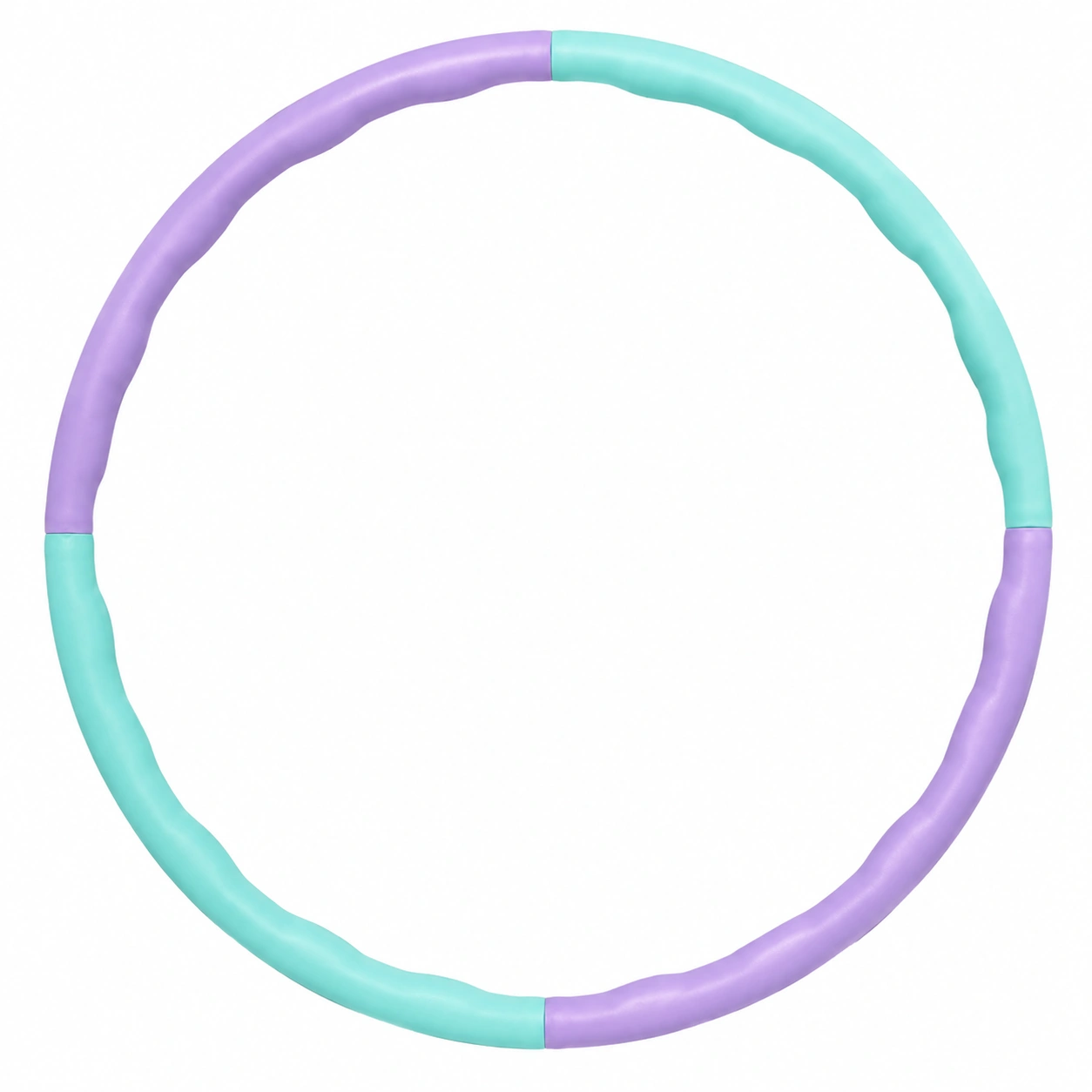 Cerceau de Fitness Démontable 90 cm Violet et Turquoise-HOMEELARO