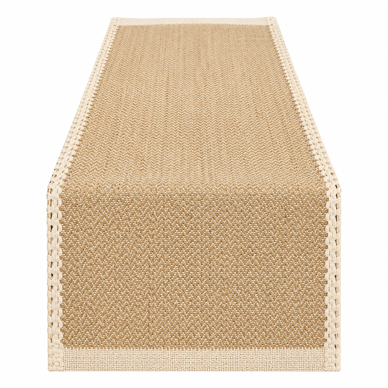 Chemin de Table Tissé Beige 180x33-HOMEELARO
