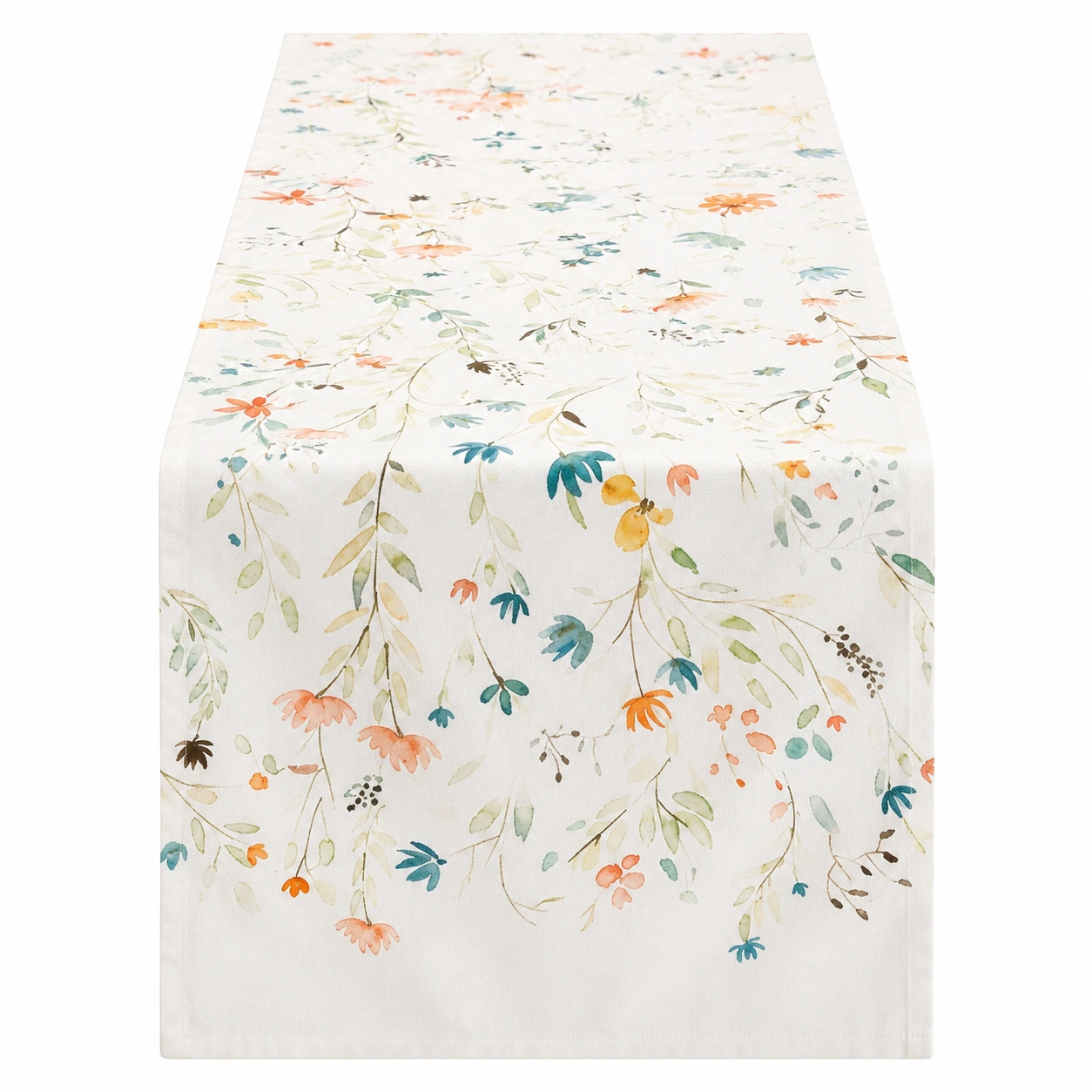 Chemin de Table à Motif Floral 150x33 cm Multicolore-HOMEELARO