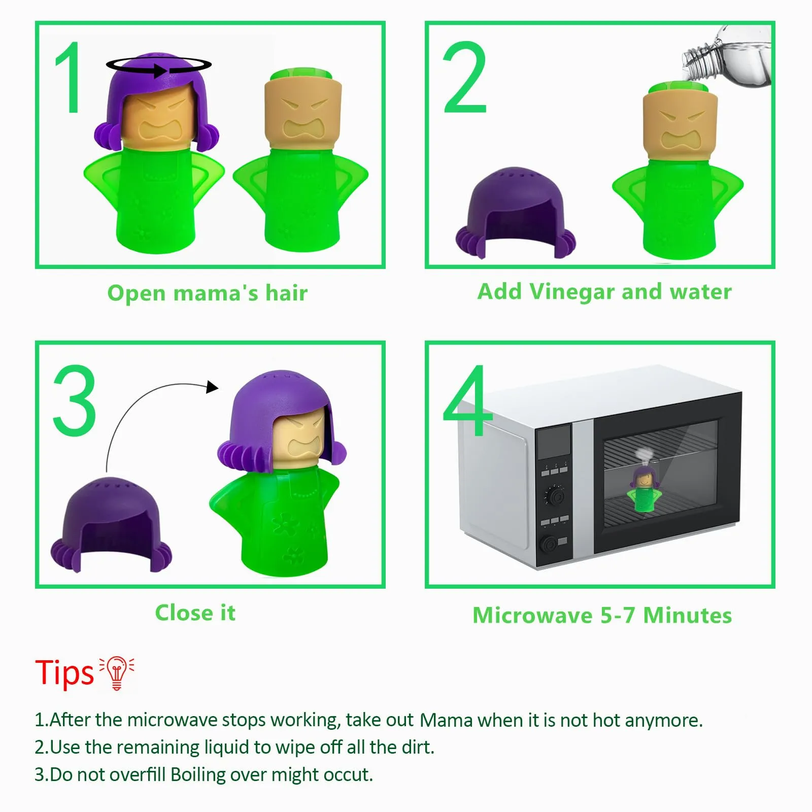 How to use instructions