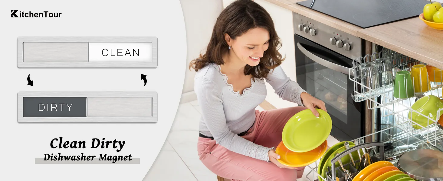 dishwasher magnet clean dirty sign clean dirty magnet for dishwasher dish washer stickers home decor