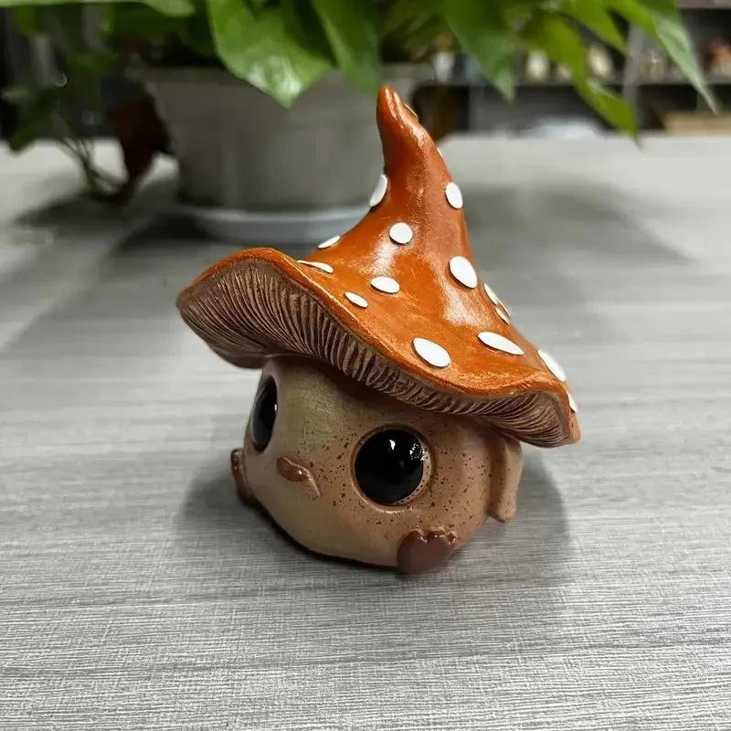 Magic Mushroom Fairy Garden Gnome Statue Resin Handmade Home Garden Decor, Ideal Gift for Christmas Valentine's Day Thanksgiving Magic Mushroom Fairy Garden Gnome Statue Resin Handmade Home Garden Decor, Ideal Gift for Christmas Valentine's Day Thanksgiving