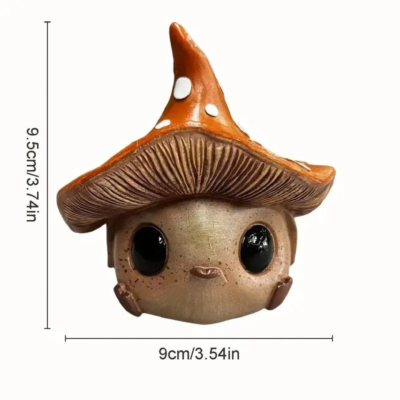 Magic Mushroom Fairy Garden Gnome Statue Resin Handmade Home Garden Decor, Ideal Gift for Christmas Valentine's Day Thanksgiving Magic Mushroom Fairy Garden Gnome Statue Resin Handmade Home Garden Decor, Ideal Gift for Christmas Valentine's Day Thanksgiving