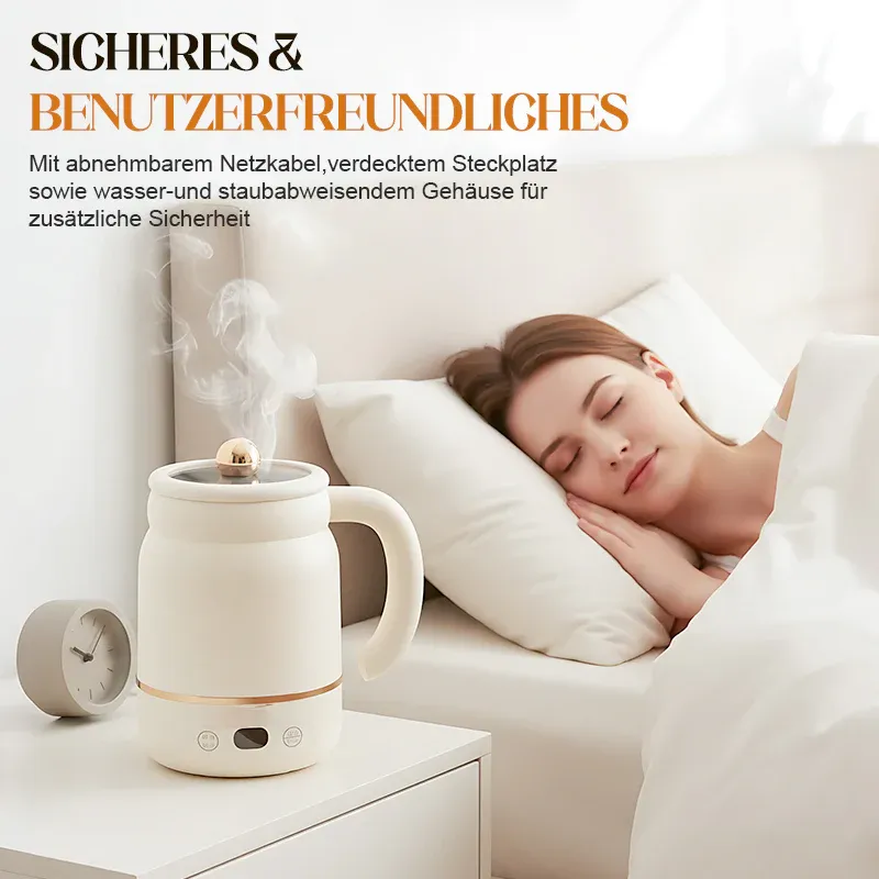 Electric Cooking Mug – Adjustable Temperature & 24H Warmth