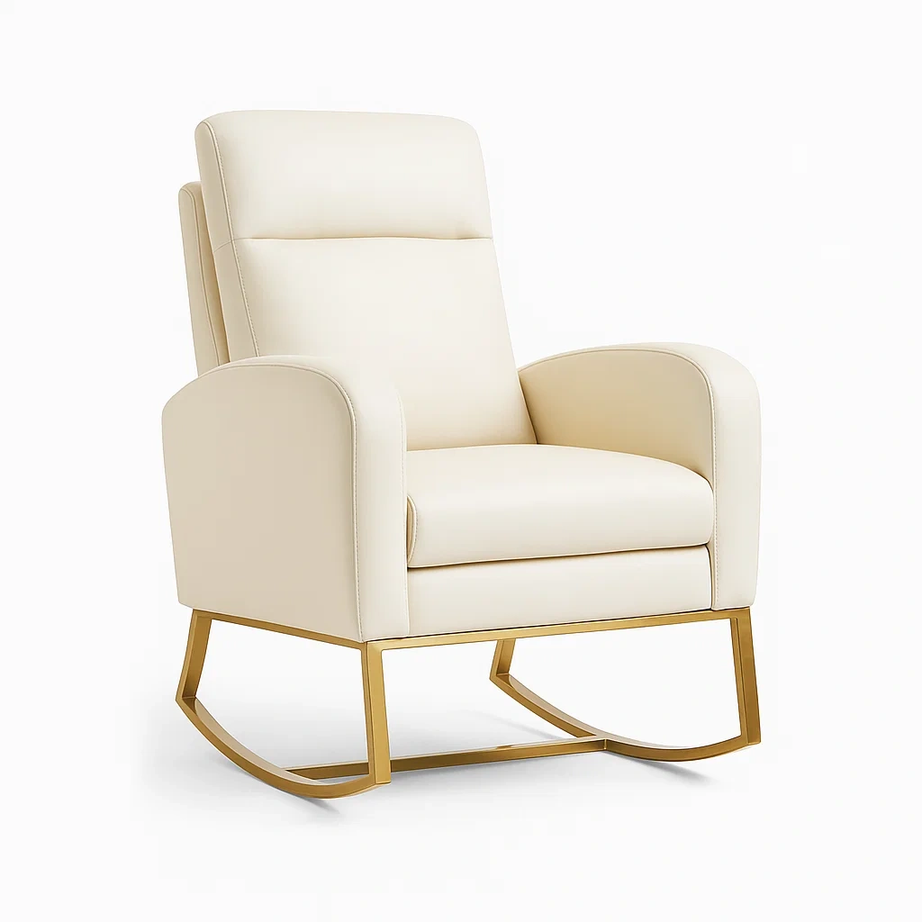 Mobilier de salon,Fauteuil a bascule-Homelvena