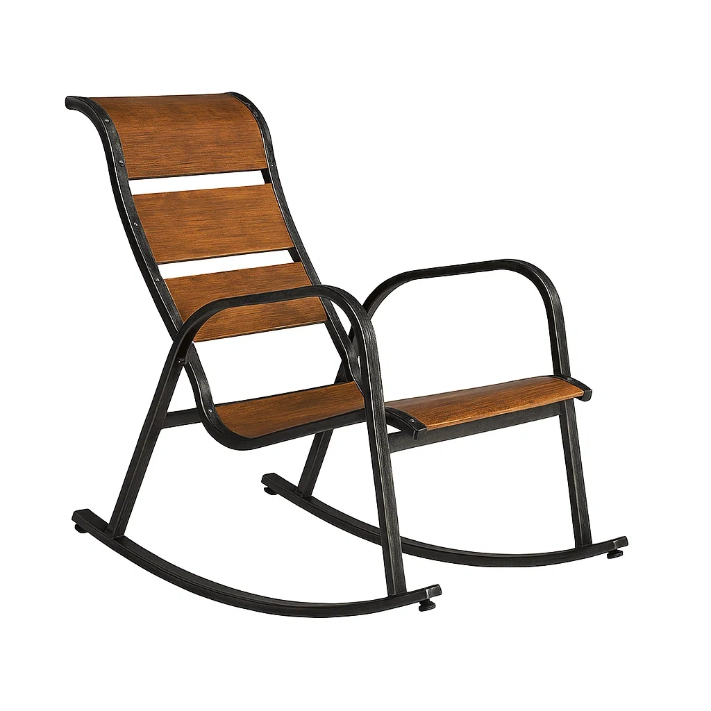 Mobilier de terrasse,Fauteuil a bascule de terrasse-Homelvena