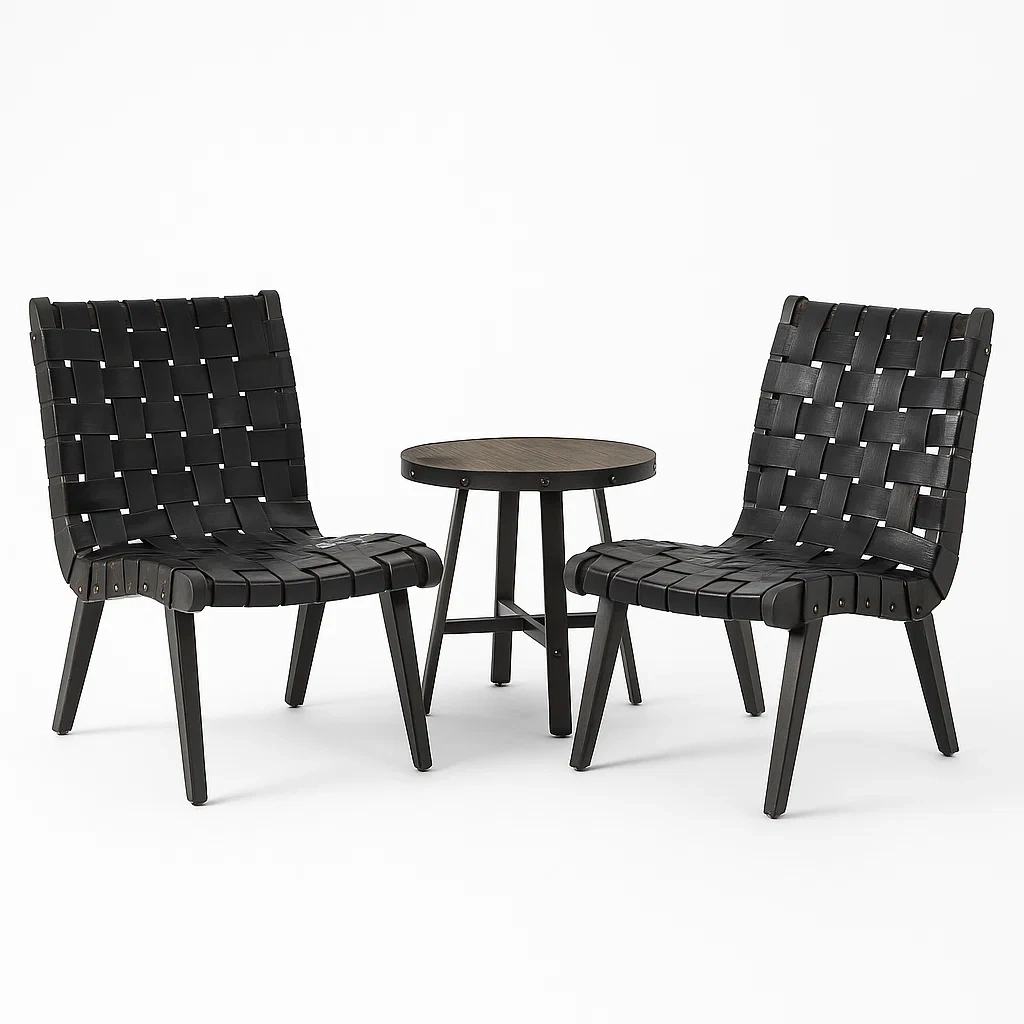 Mobilier de terrasse,Petit ensemble bistrot de terrasse-Homelvena