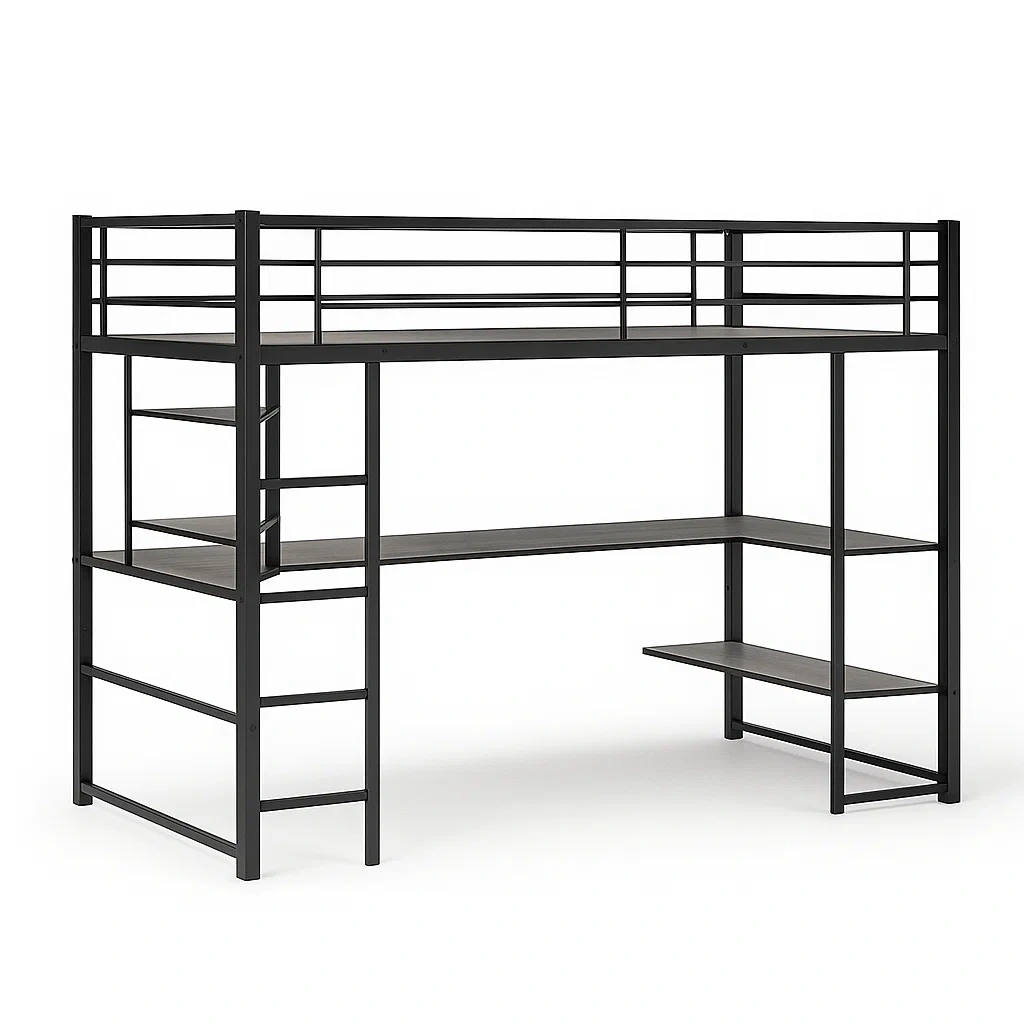 Mobilier de chambre,Lit mezzanine-Homelvena