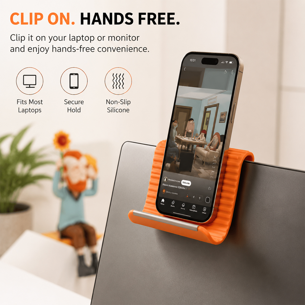 📱 Versatile Smart Desktop Holder – All-in-one You Must Have👍