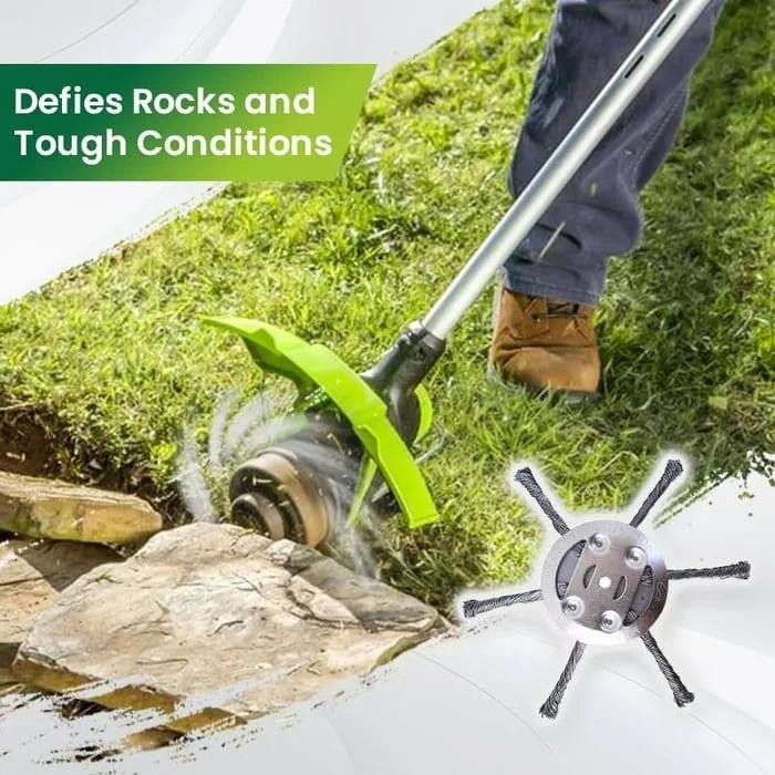 🎁Hot Sale 49% OFF🔥Universal Steel Wire Trimmer Head Replacement-Heavy-Duty Weed Brush Cutter