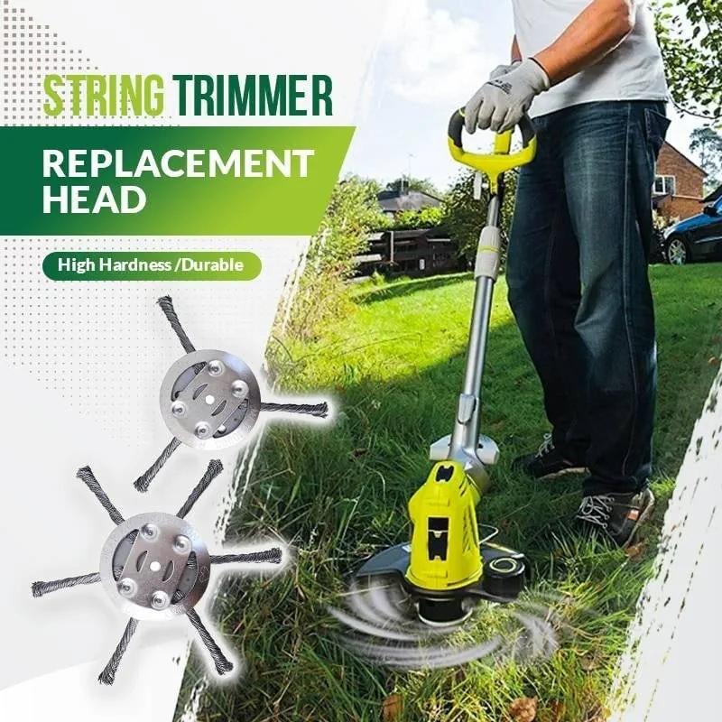 🎁Hot Sale 49% OFF🔥Universal Steel Wire Trimmer Head Replacement-Heavy-Duty Weed Brush Cutter