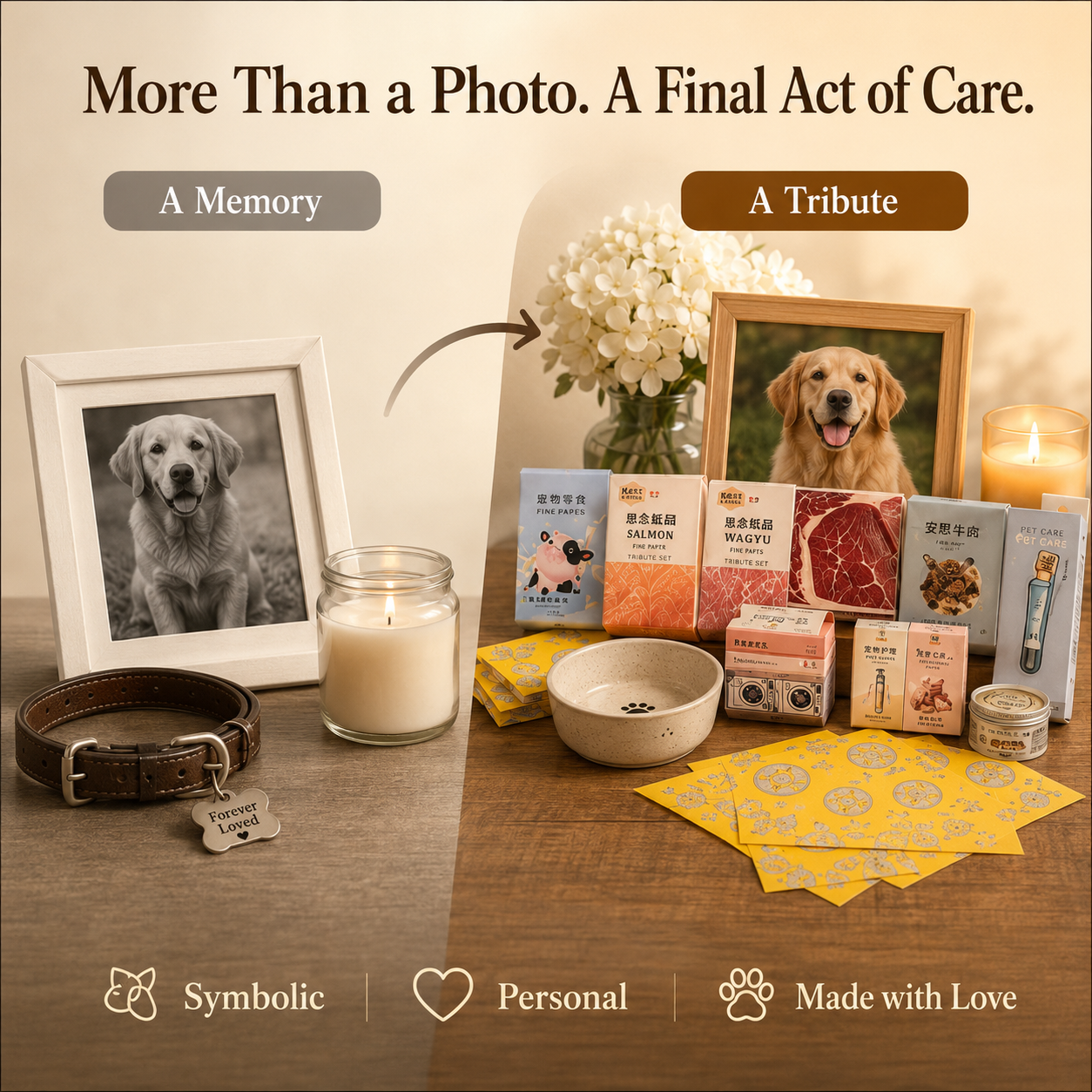 🔥 UP TO 50% OFF 🔥 21-Piece Pet Memorial Remembrance Set🐶