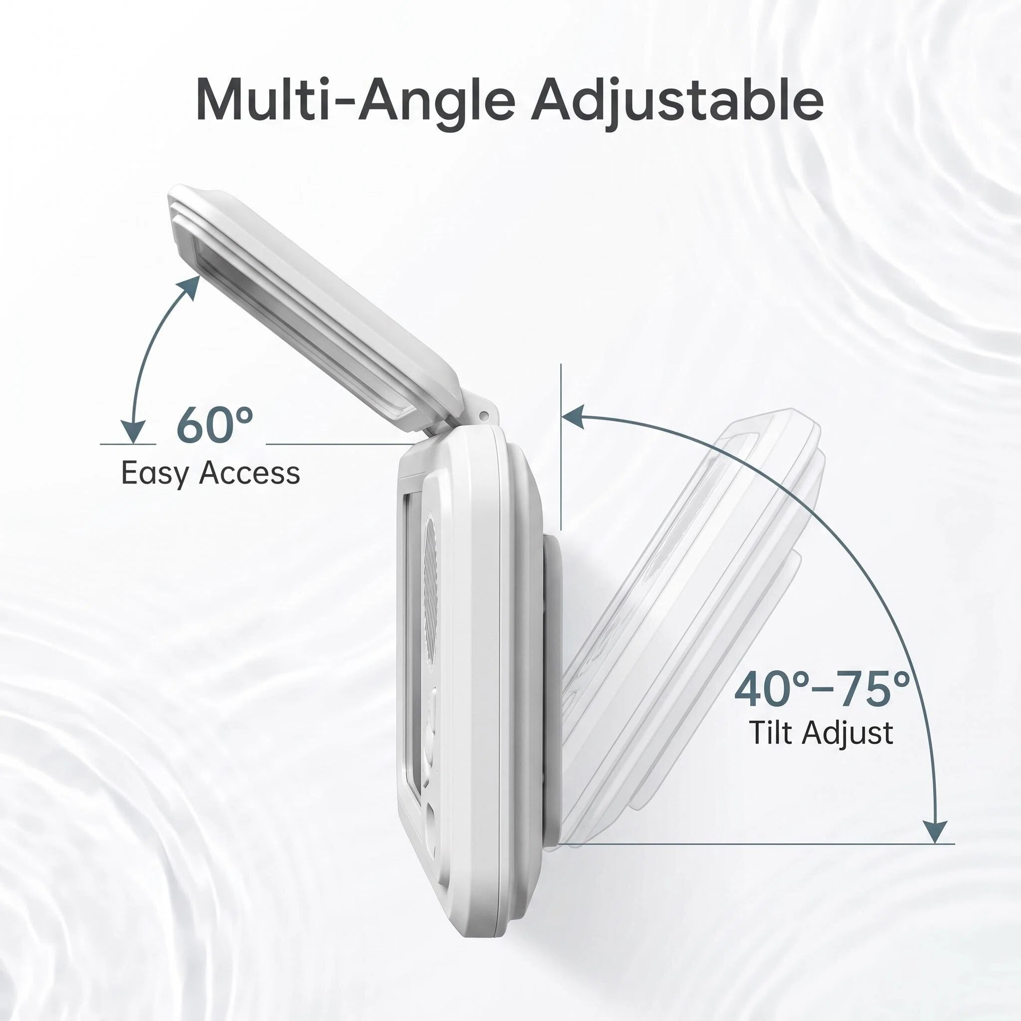 Waterproof Shower Bluetooth Speaker Screen