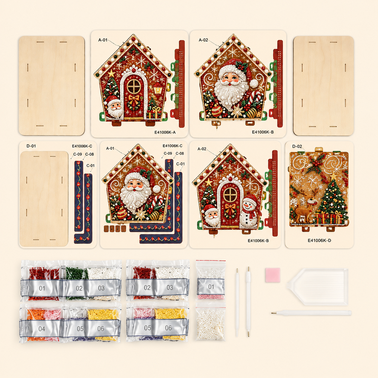 🎁 Christmas Preview Sale 65% OFF – DIY Pearl Art Christmas Collection | Festive DIY Decor 🎄