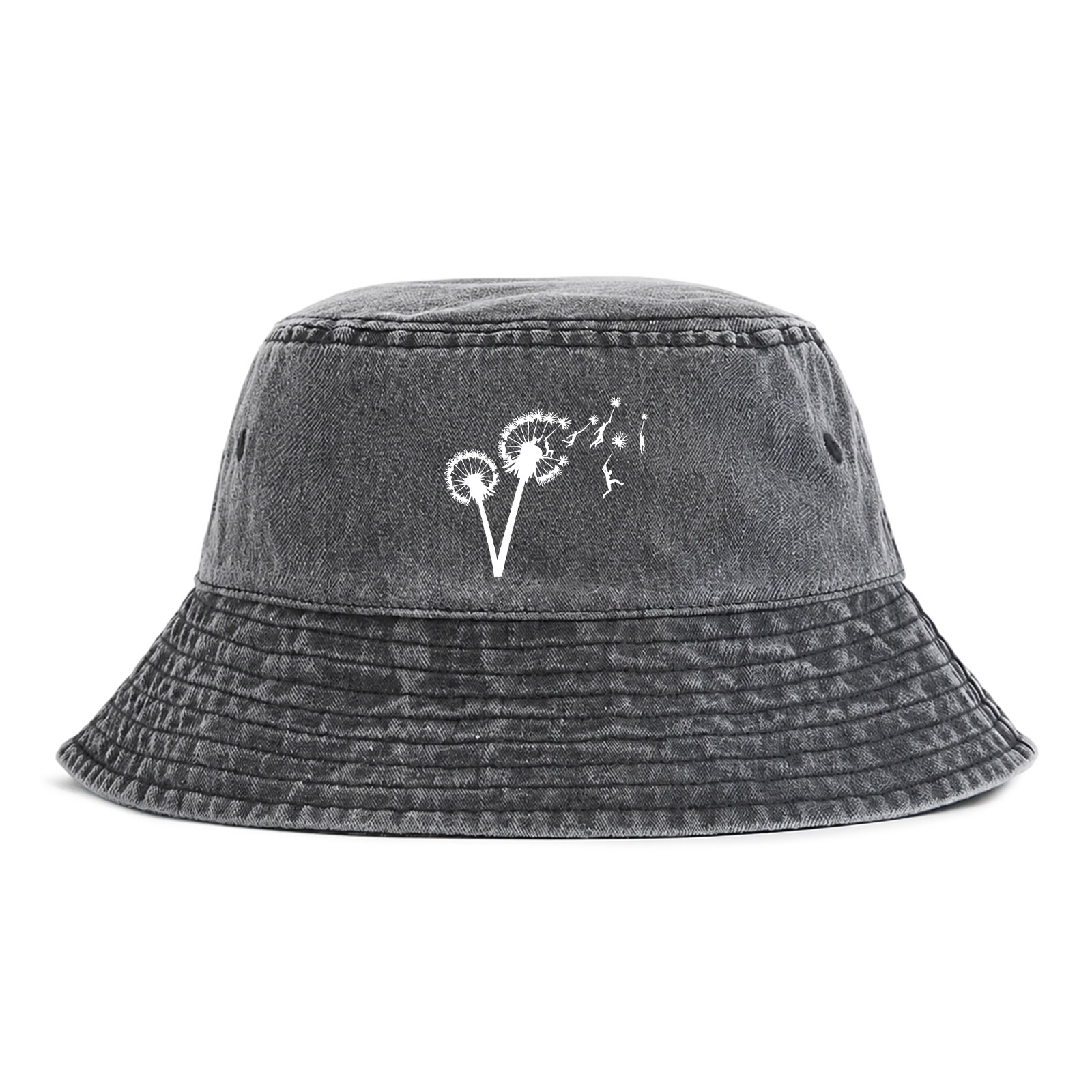 dandylion-people-flight-funny-t-shirt Sarcastic Saying Bucket Hat