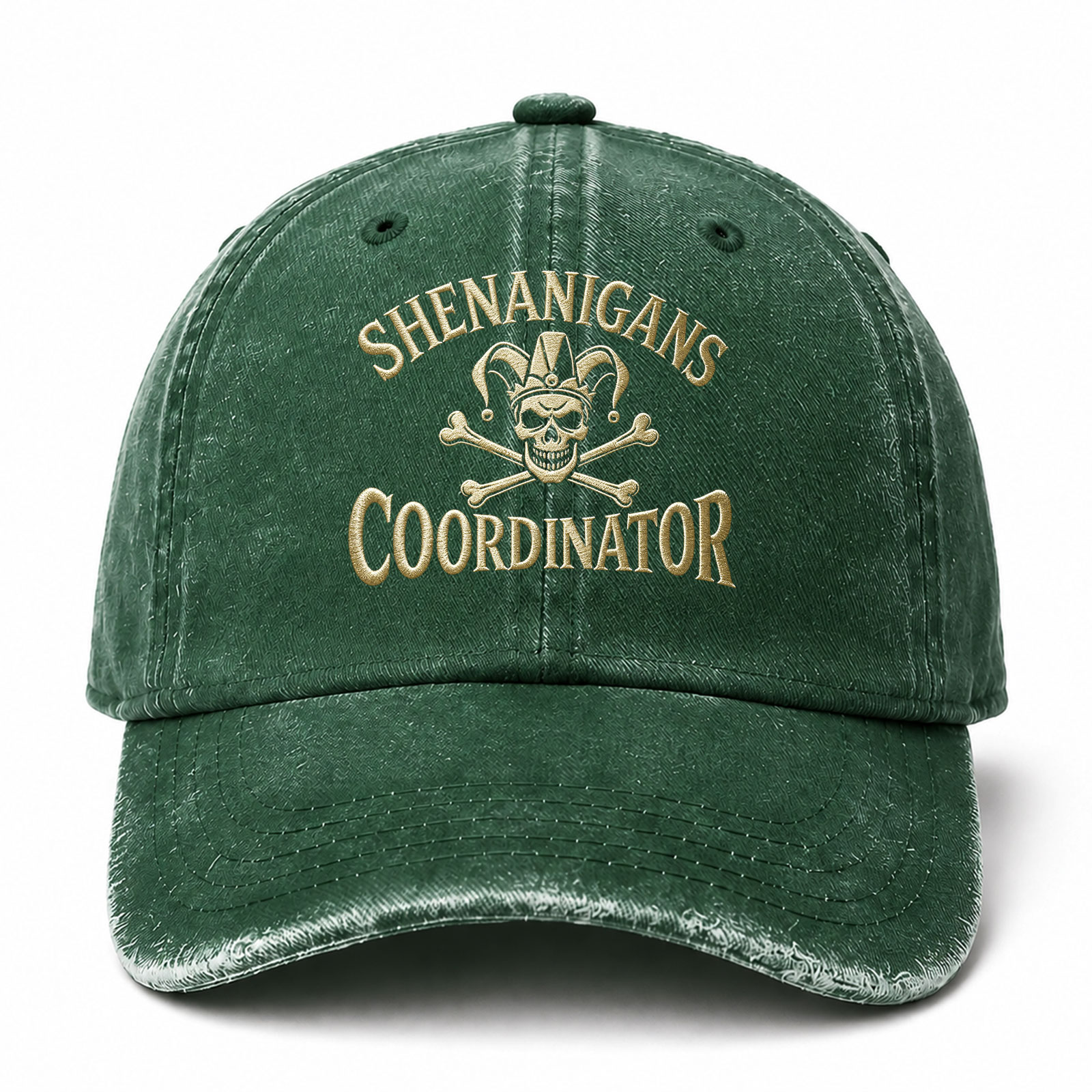 Captain Of The Shit Show Sarcastic Saying Embroidered hat