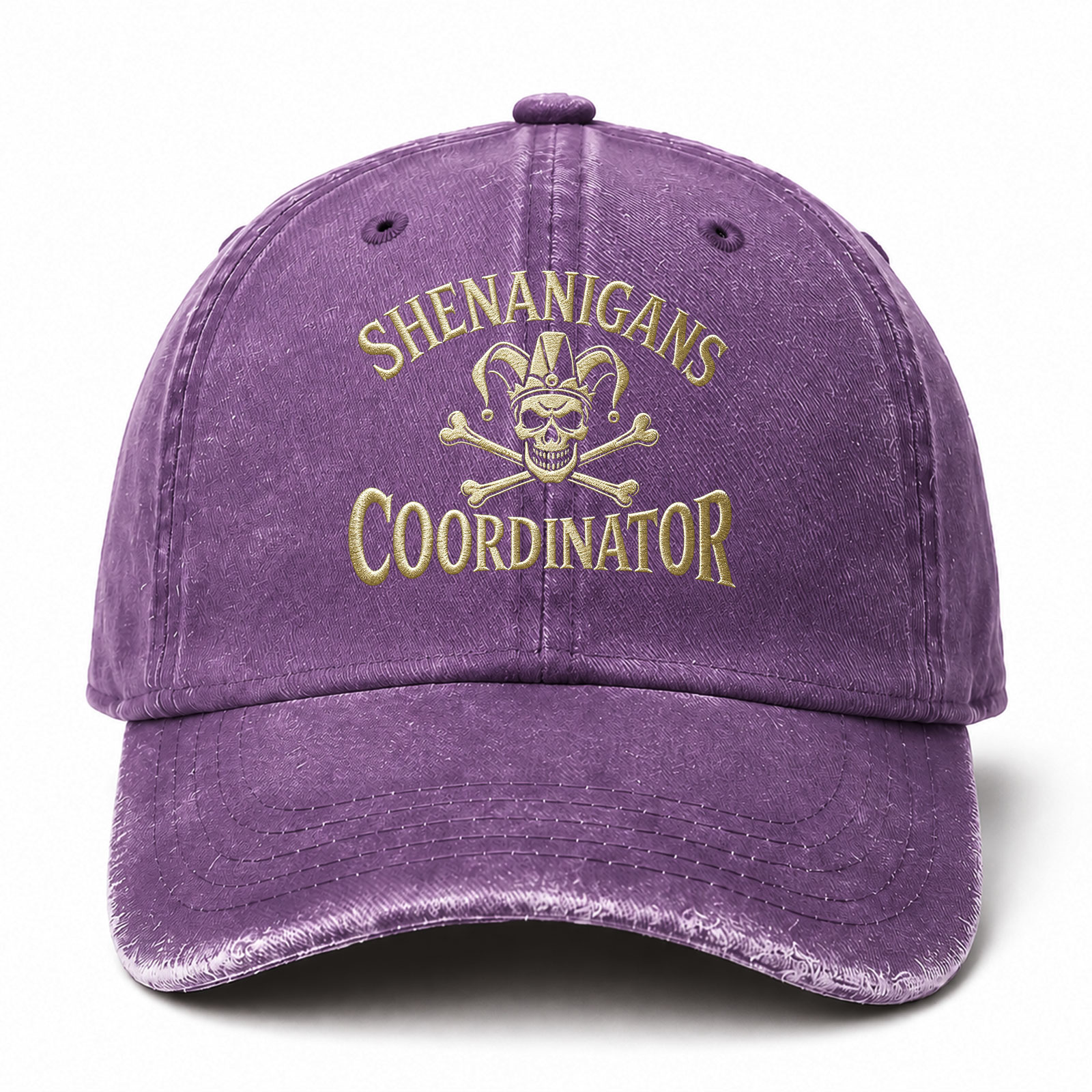Captain Of The Shit Show Sarcastic Saying Embroidered hat