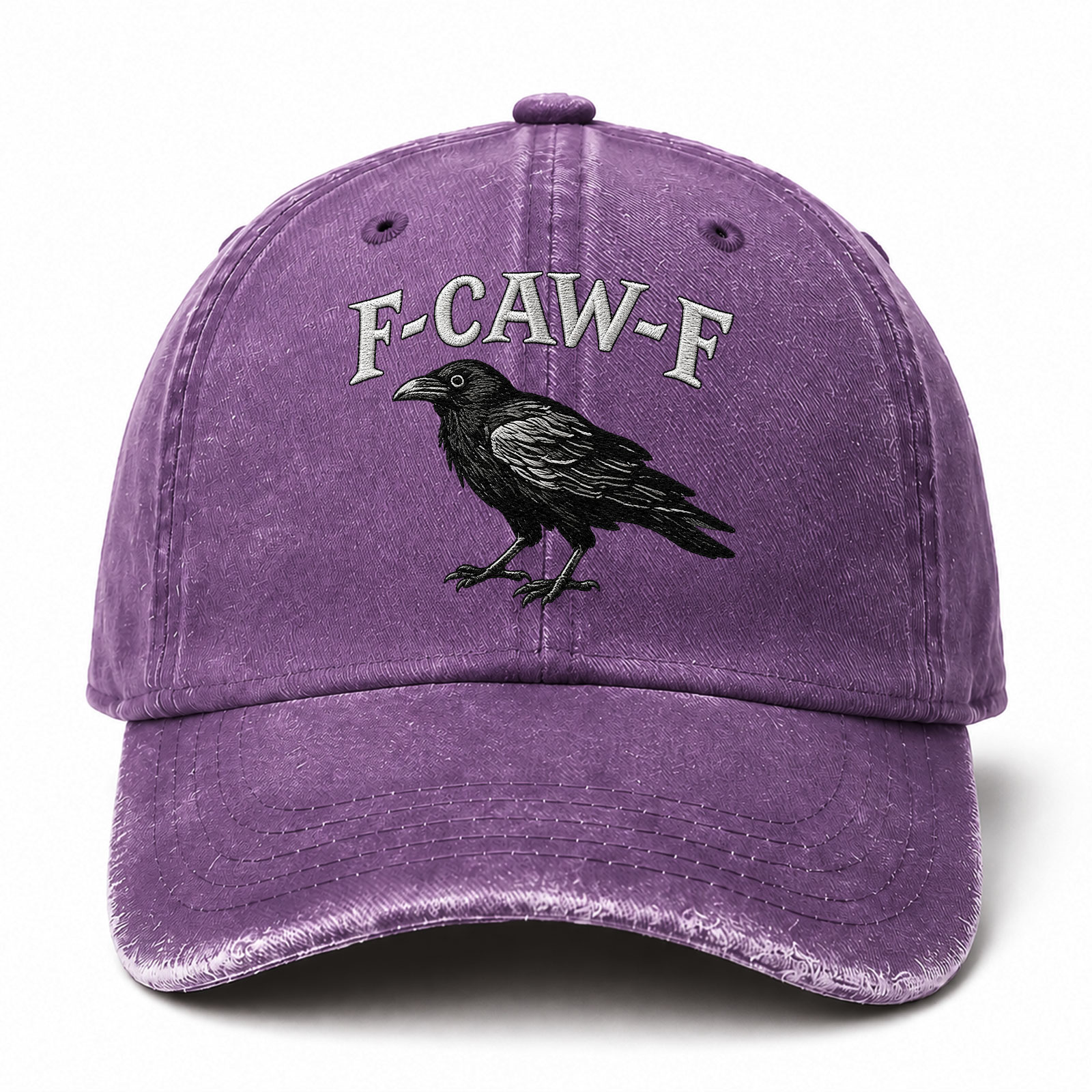F CAW F Embroidery Sarcastic Saying Embroidered hat