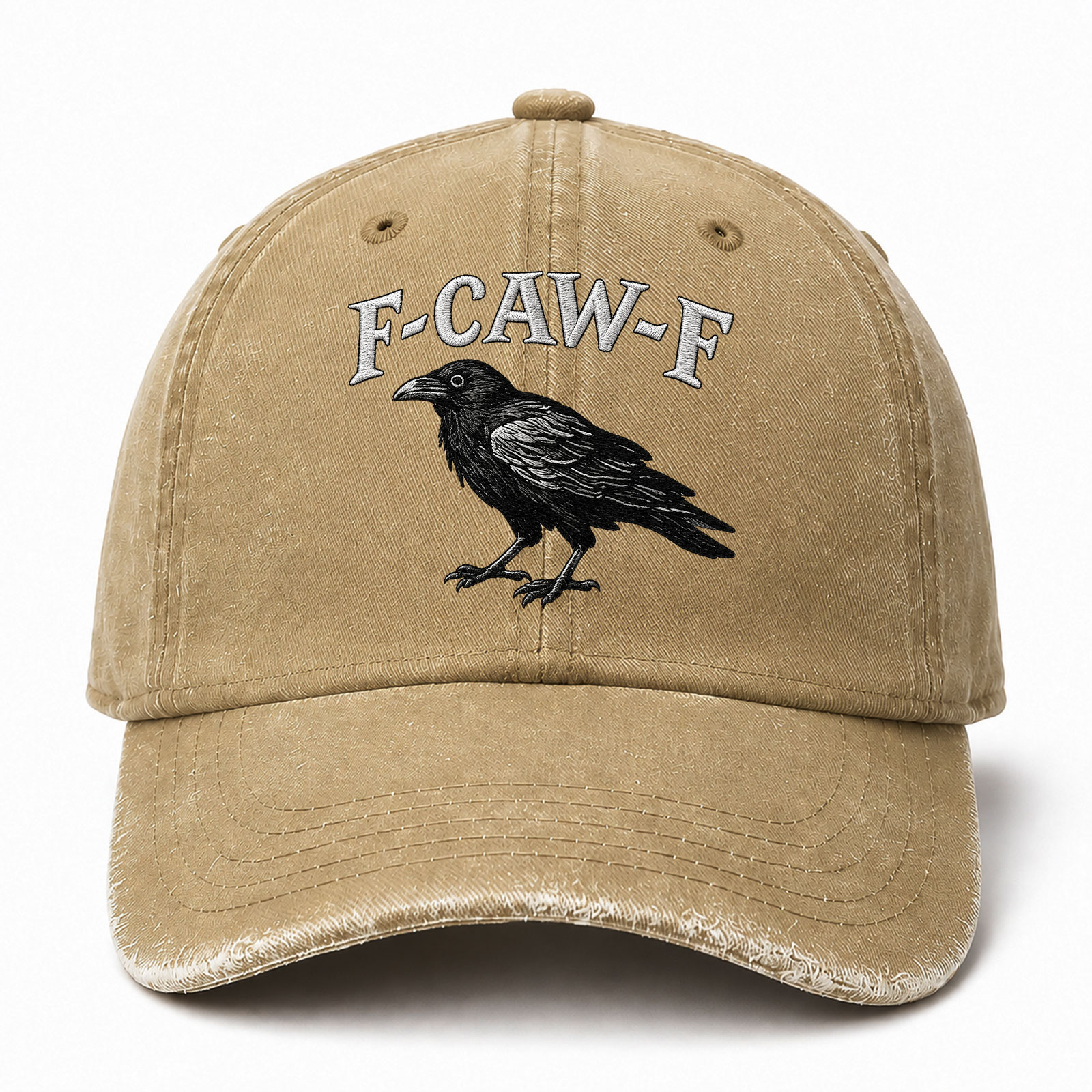 F CAW F Embroidery Sarcastic Saying Embroidered hat