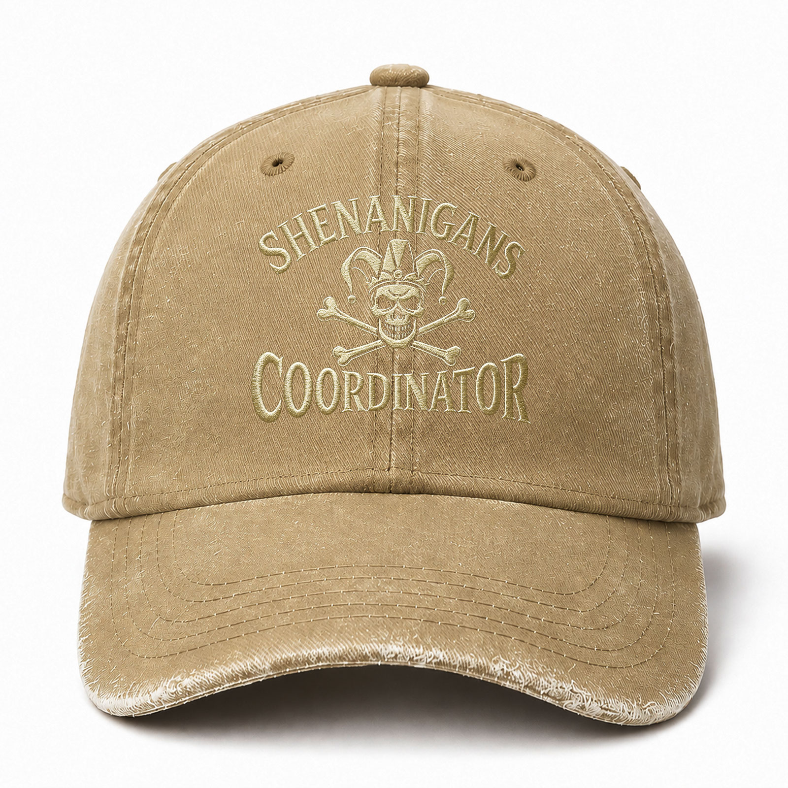 Captain Of The Shit Show Sarcastic Saying Embroidered hat