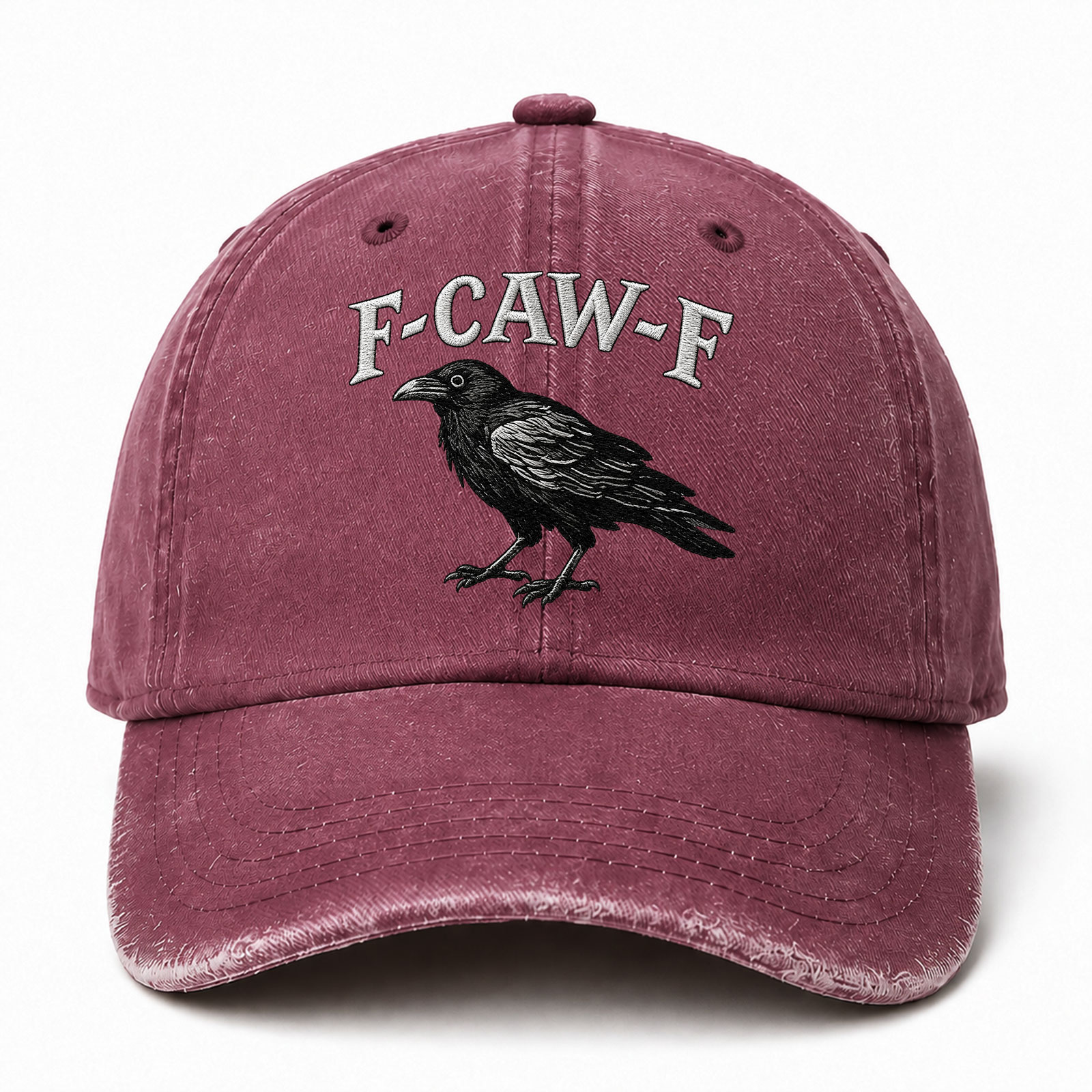 F CAW F Embroidery Sarcastic Saying Embroidered hat