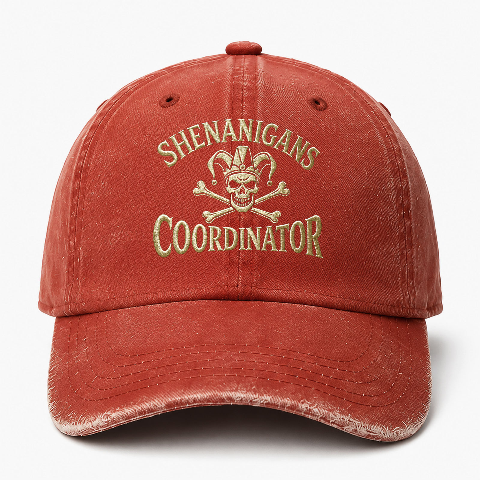 Captain Of The Shit Show Sarcastic Saying Embroidered hat