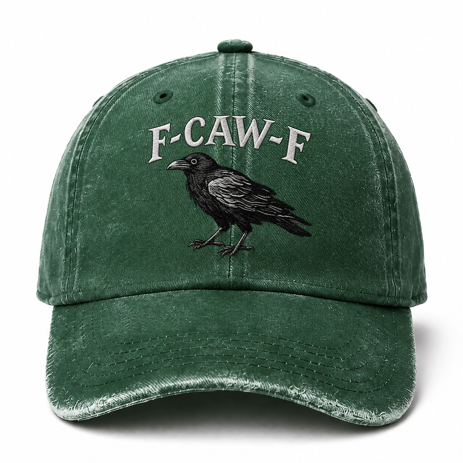 F CAW F Embroidery Sarcastic Saying Embroidered hat