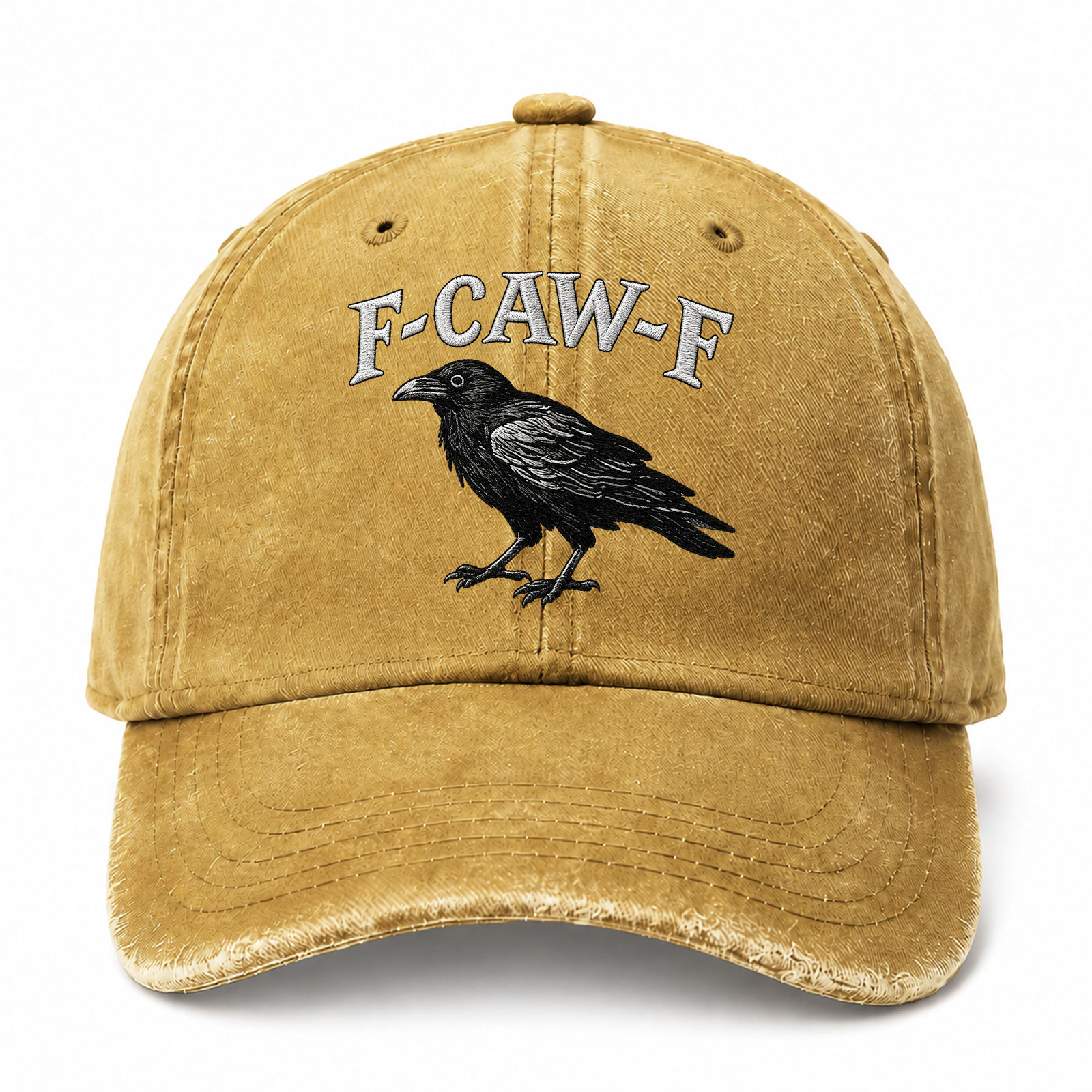 F CAW F Embroidery Sarcastic Saying Embroidered hat