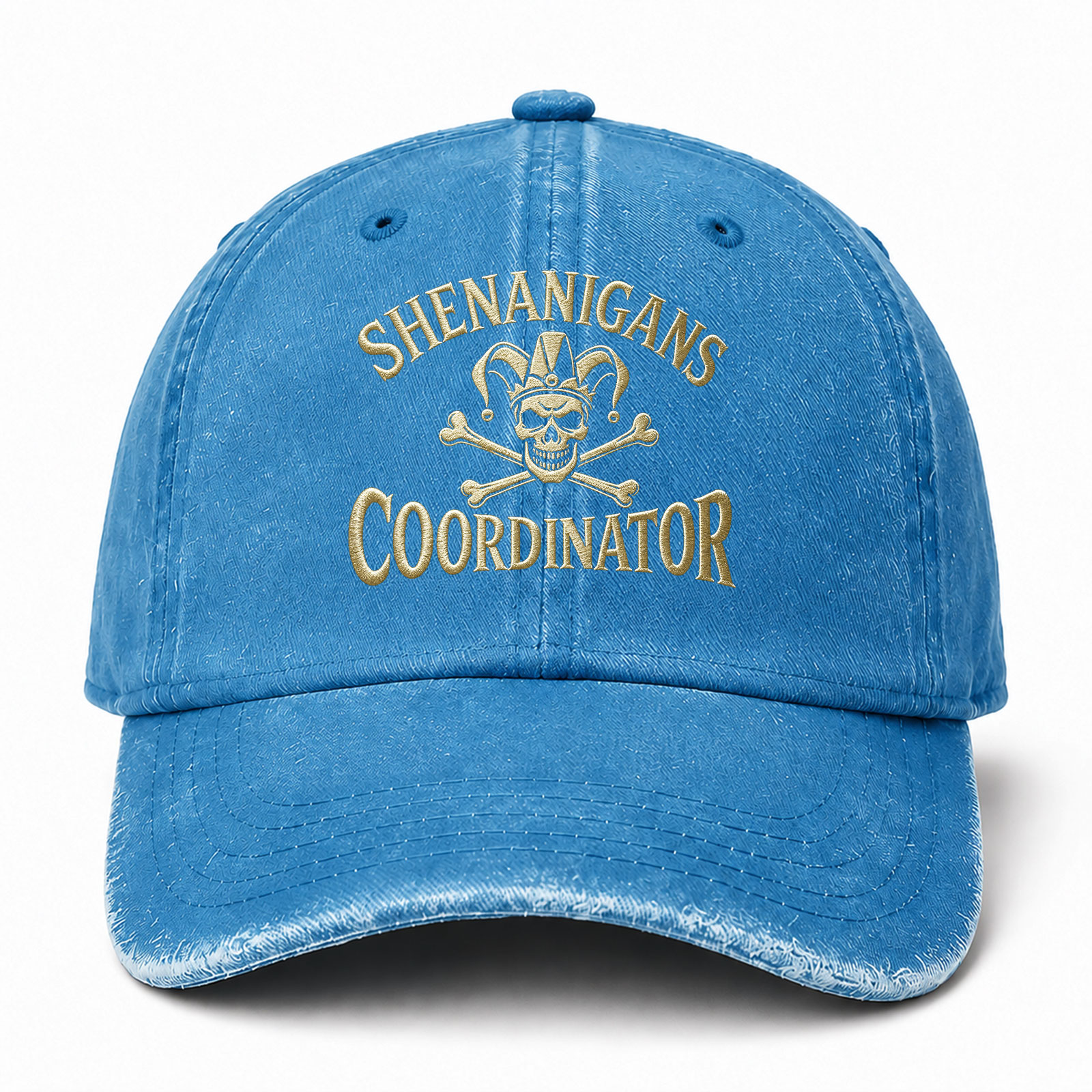 Captain Of The Shit Show Sarcastic Saying Embroidered hat