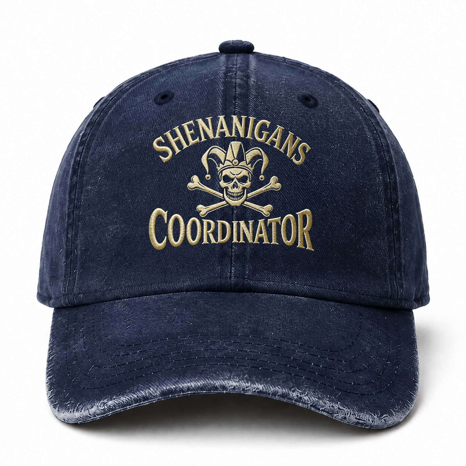 Captain Of The Shit Show Sarcastic Saying Embroidered hat