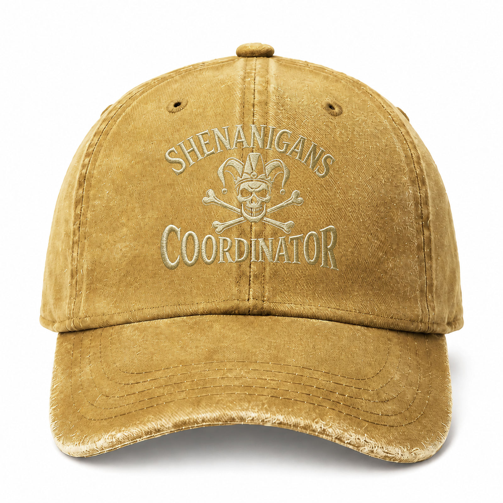 Captain Of The Shit Show Sarcastic Saying Embroidered hat