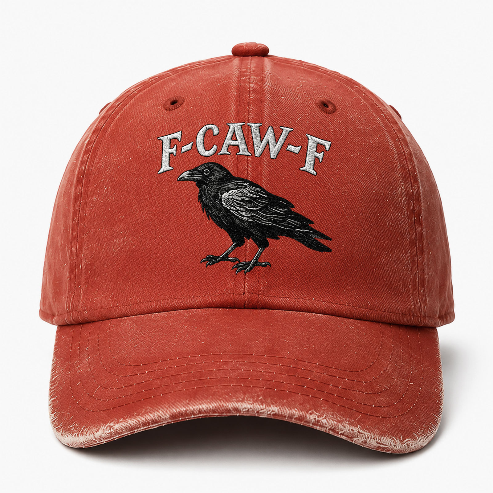 F CAW F Embroidery Sarcastic Saying Embroidered hat