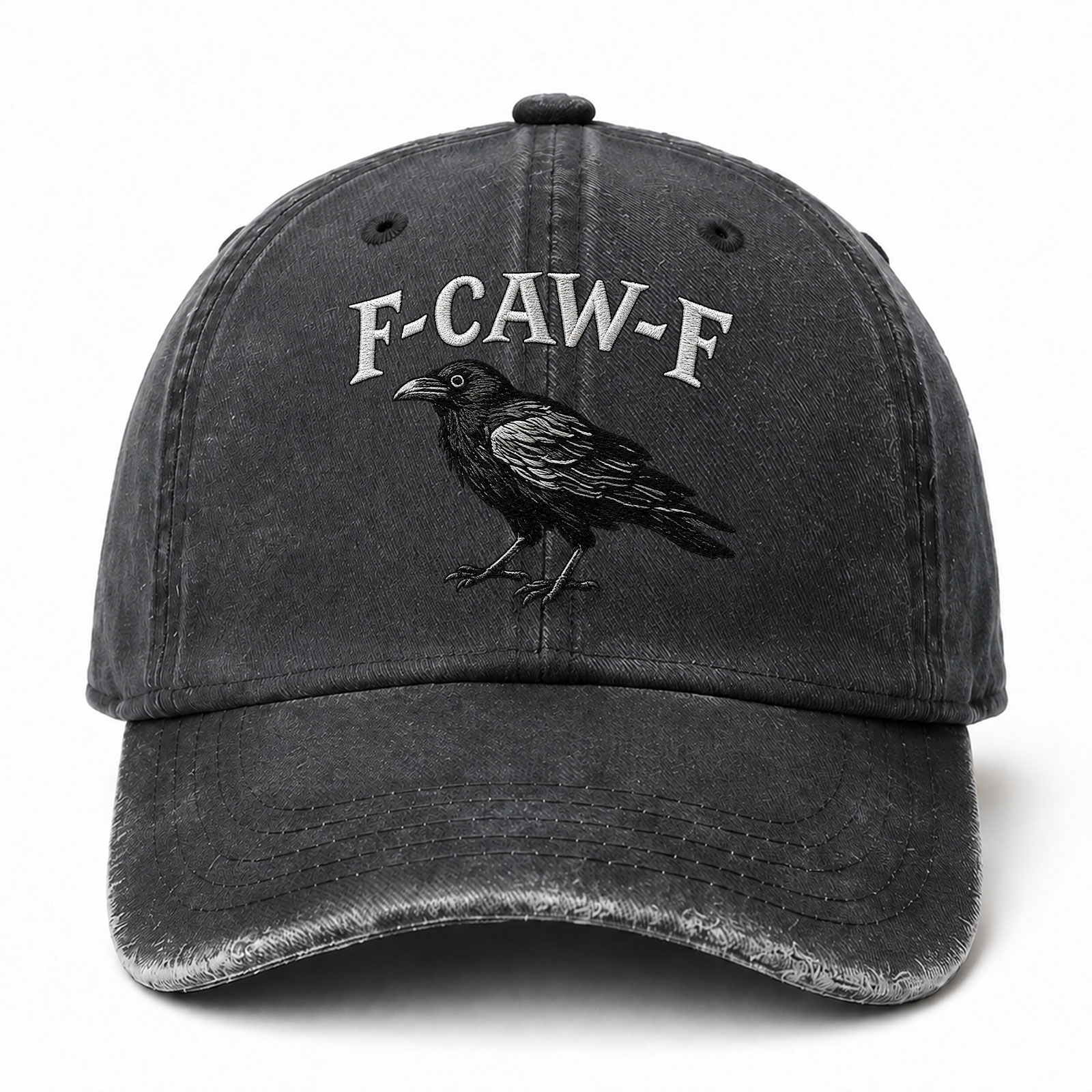 F CAW F Embroidery Sarcastic Saying Embroidered hat
