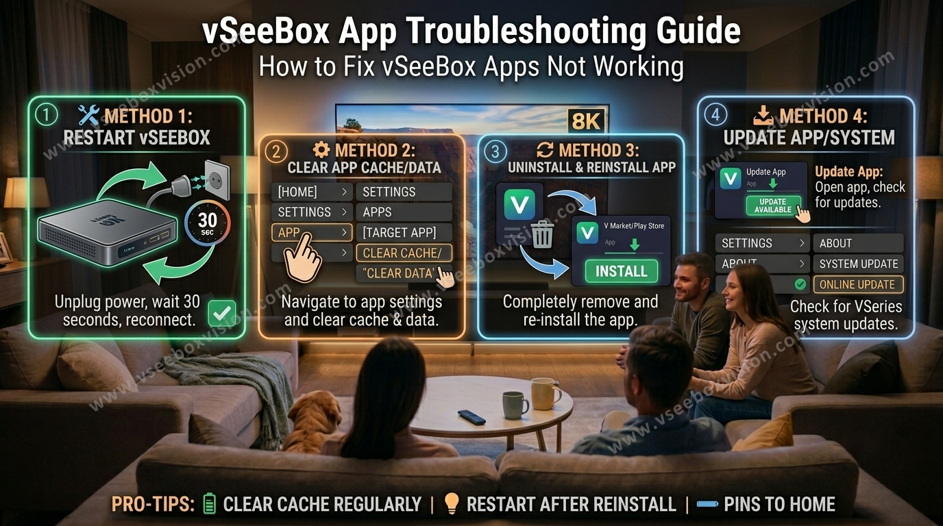 How to Fix vSeeBox Apps Not Working