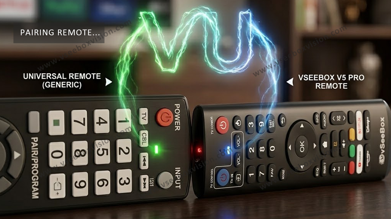 How to Connect a Universal Remote to vSeeBox