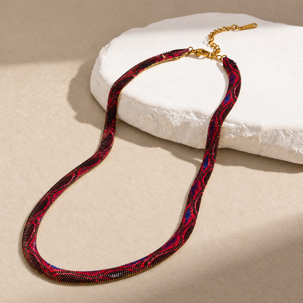 🐍 Final Day – 60% OFF Serpent Statement Necklace | Bold & Elegant ✨