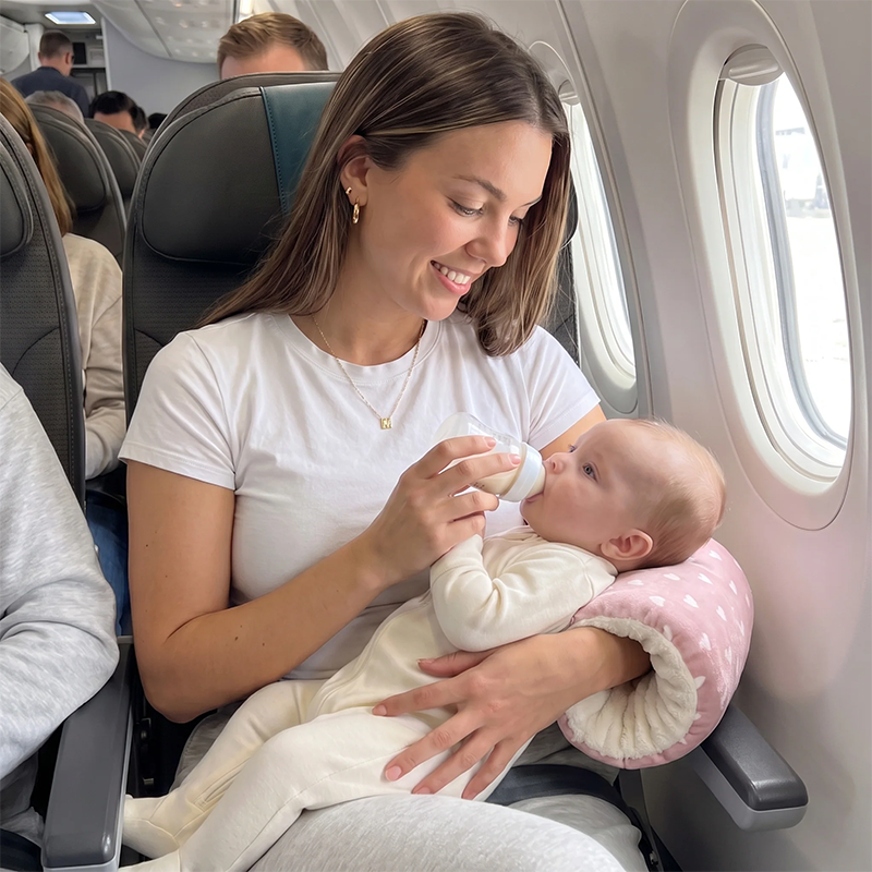 60% OFF 🍼 Portable Nursing Arm Pillow – Soft Support for Every Feed ☁️