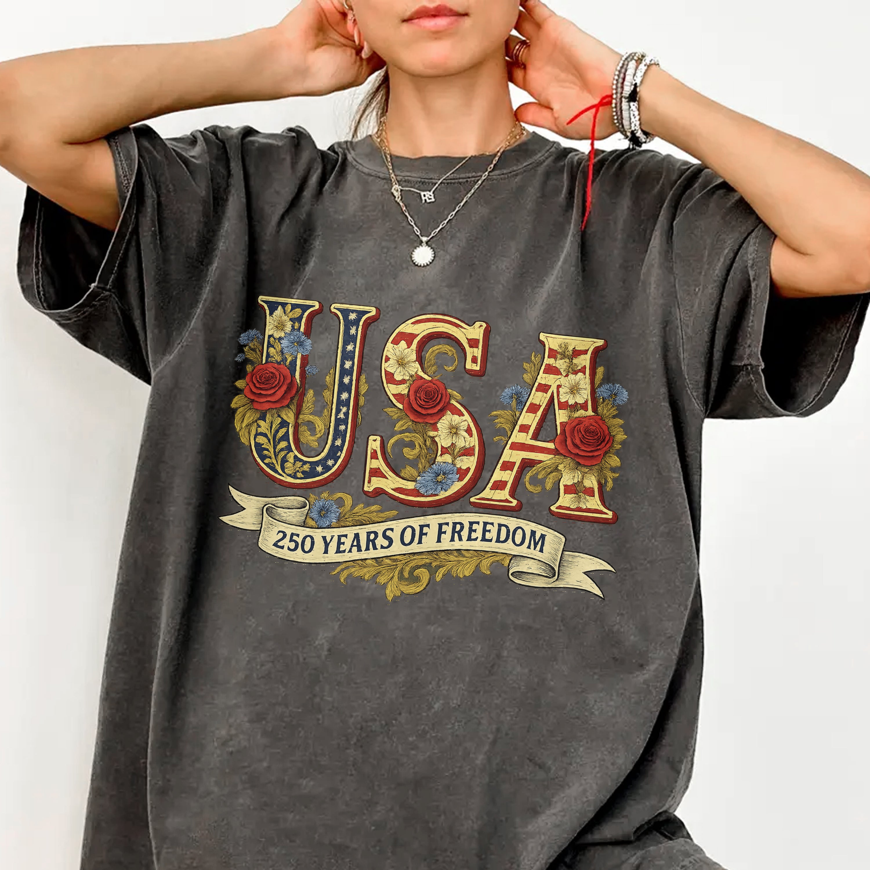 America 250 Anniversary Graphic T-Shirt