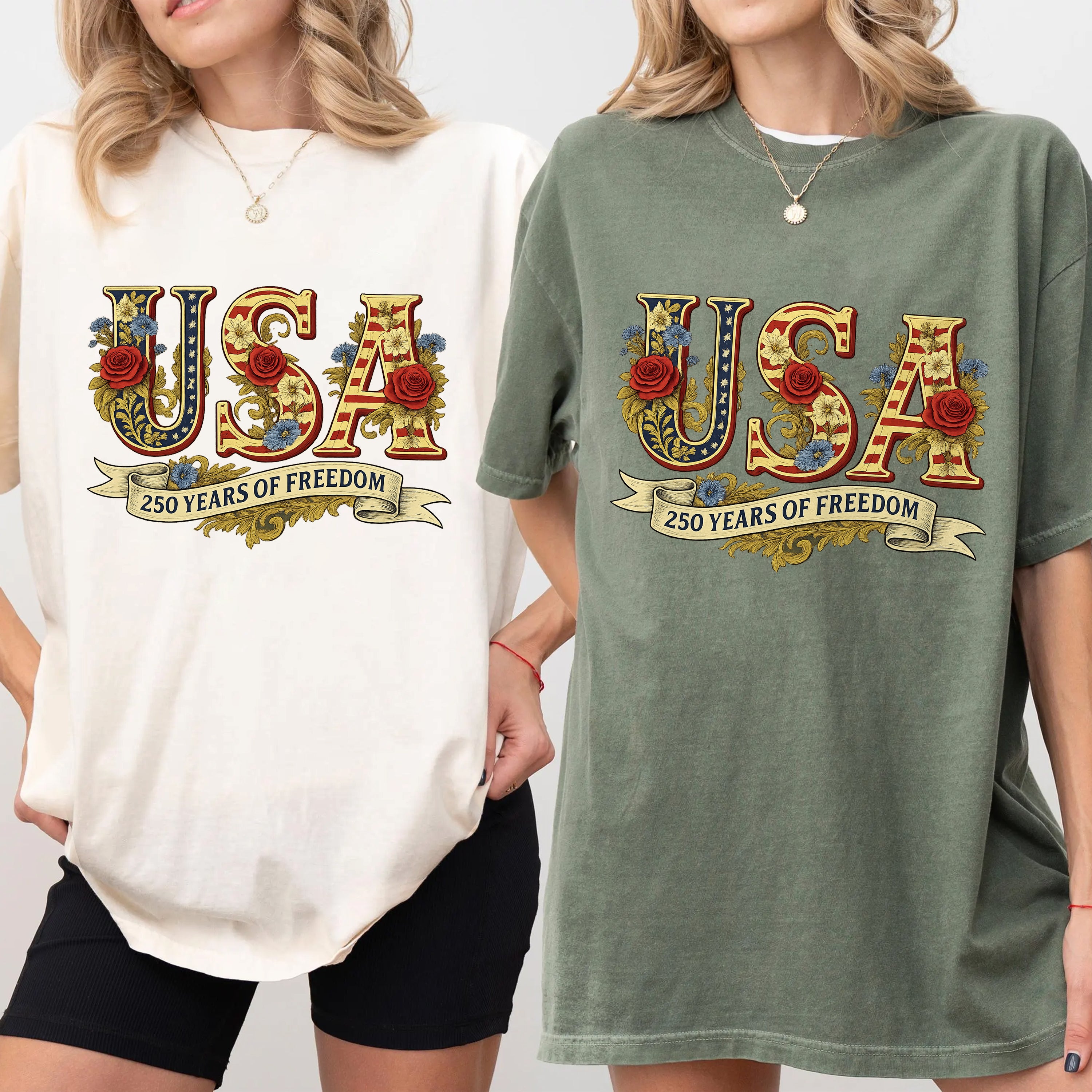 America 250 Anniversary Graphic T-Shirt