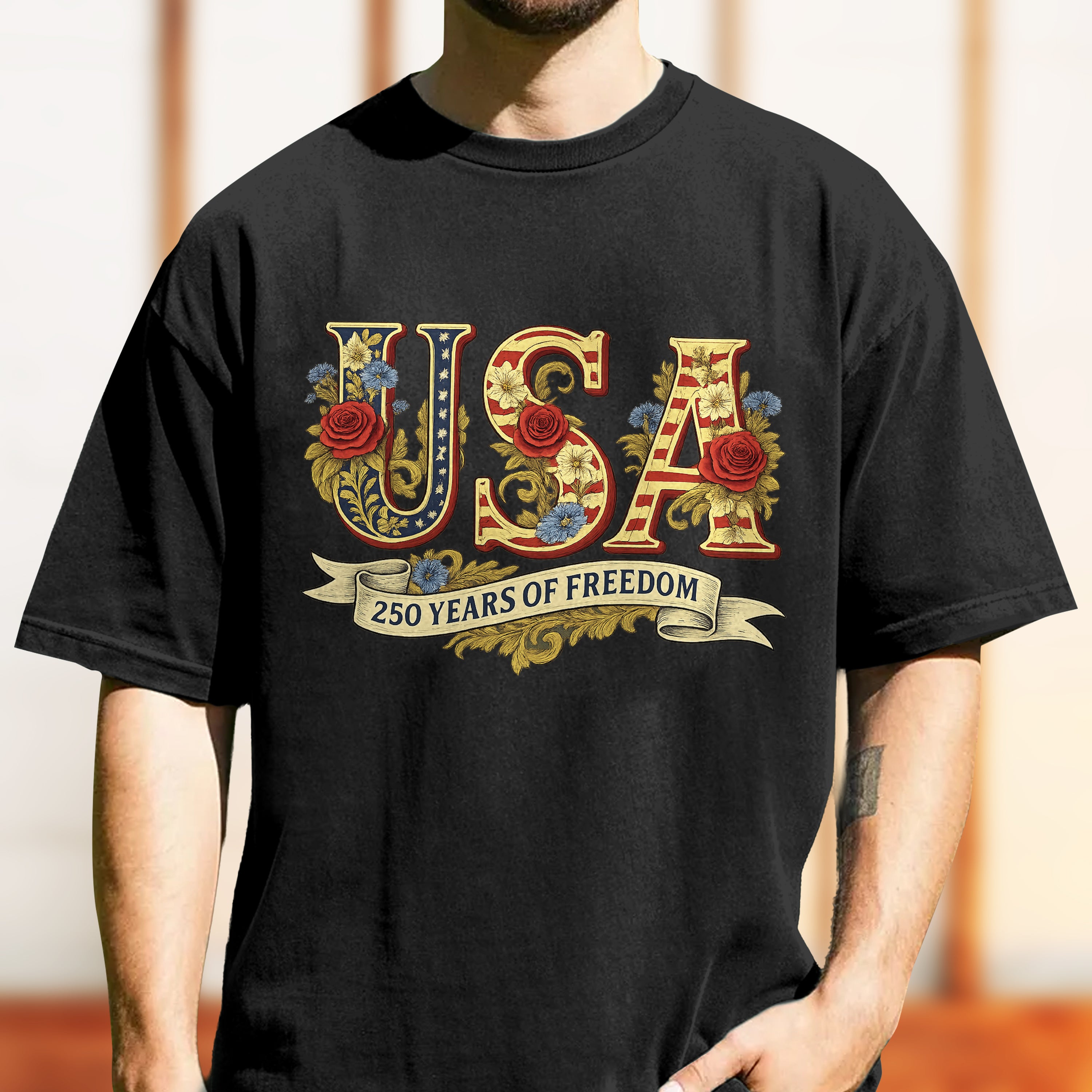 America 250 Anniversary Graphic T-Shirt